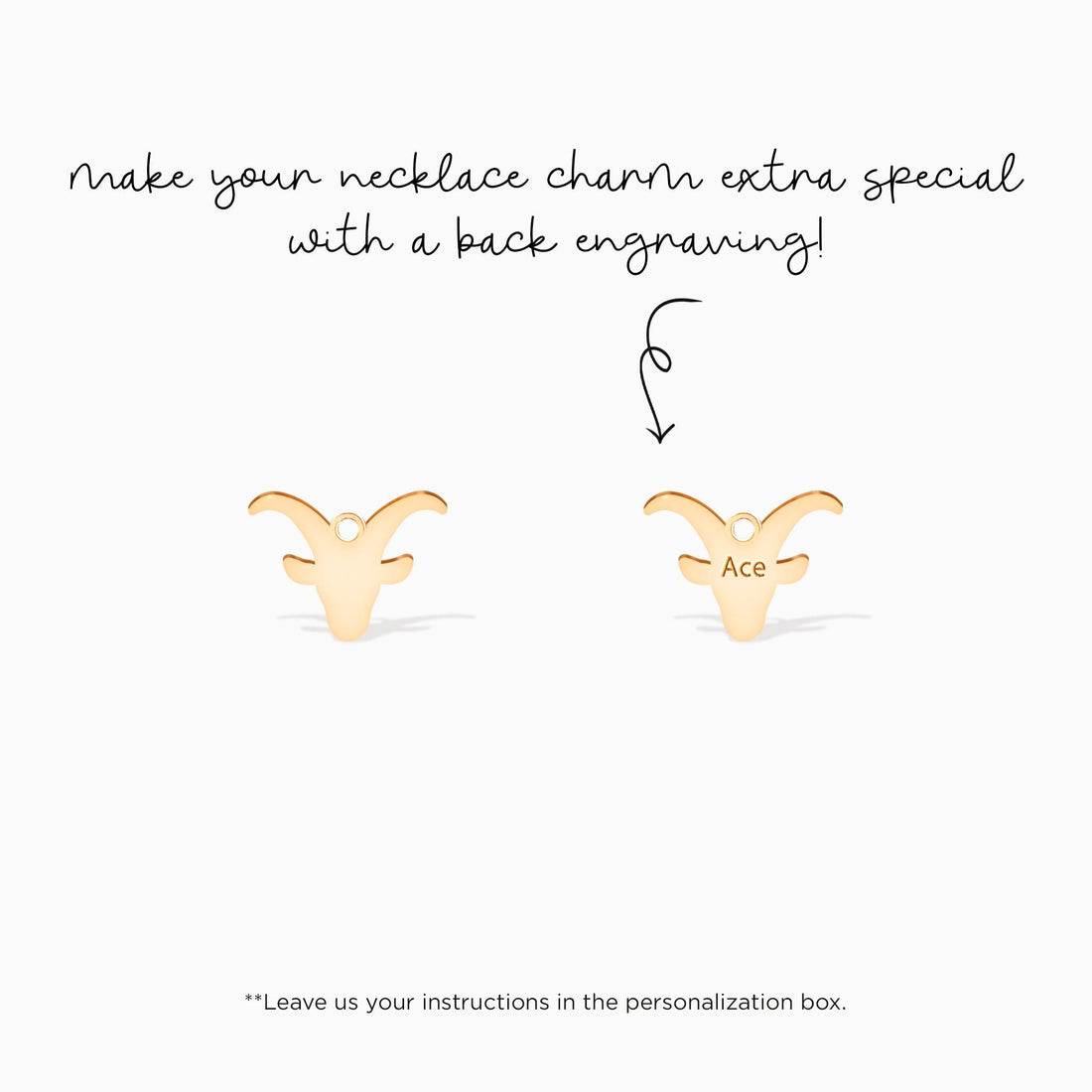 Goat Pendant Necklace