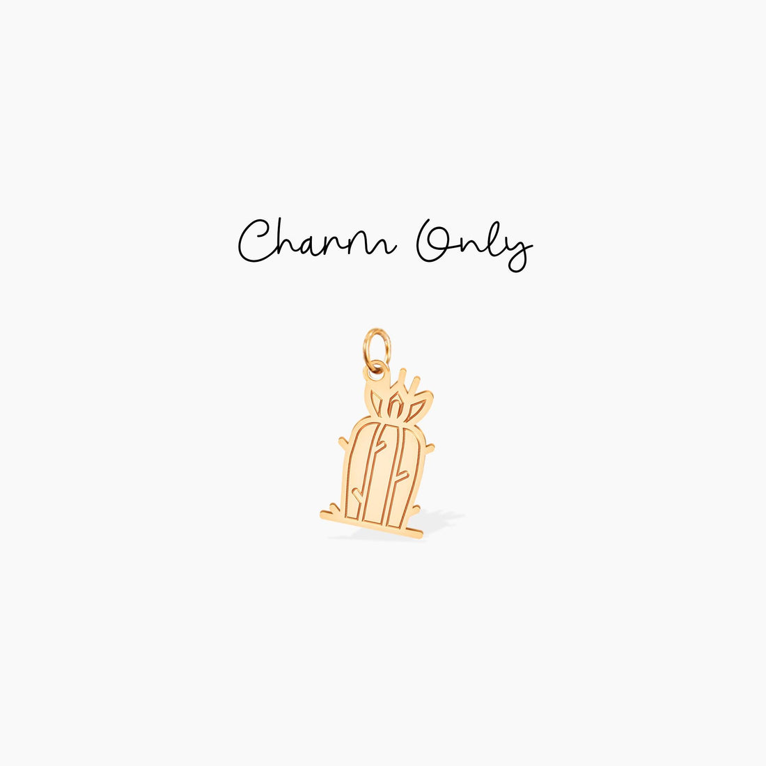 Cactus Pendant Necklace