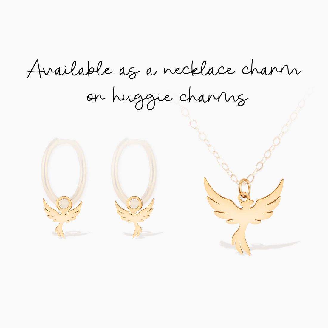 Phoenix Bird Pendant Necklace