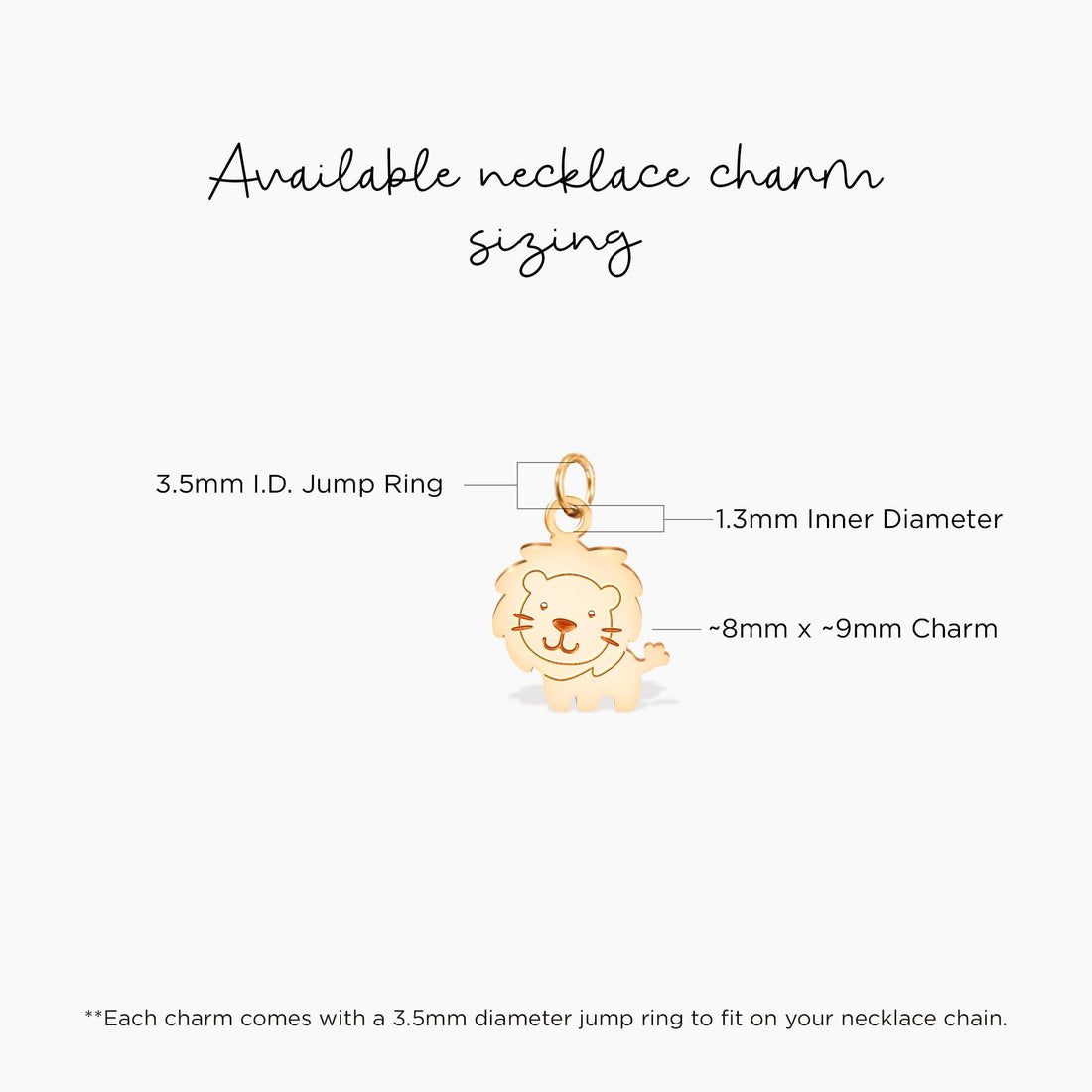 Lion Pendant Necklace