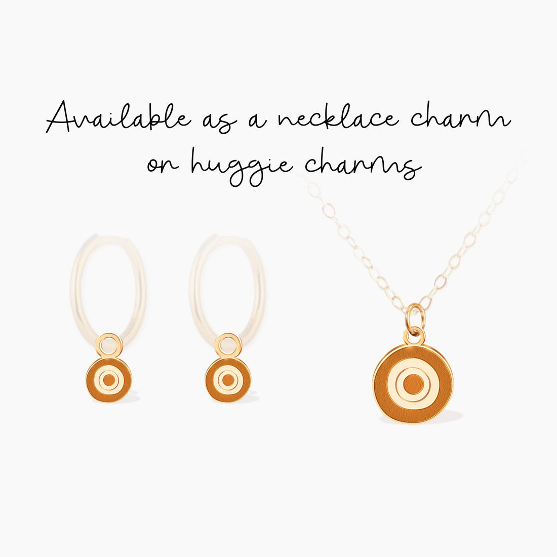 Evil Eye Disc Charm