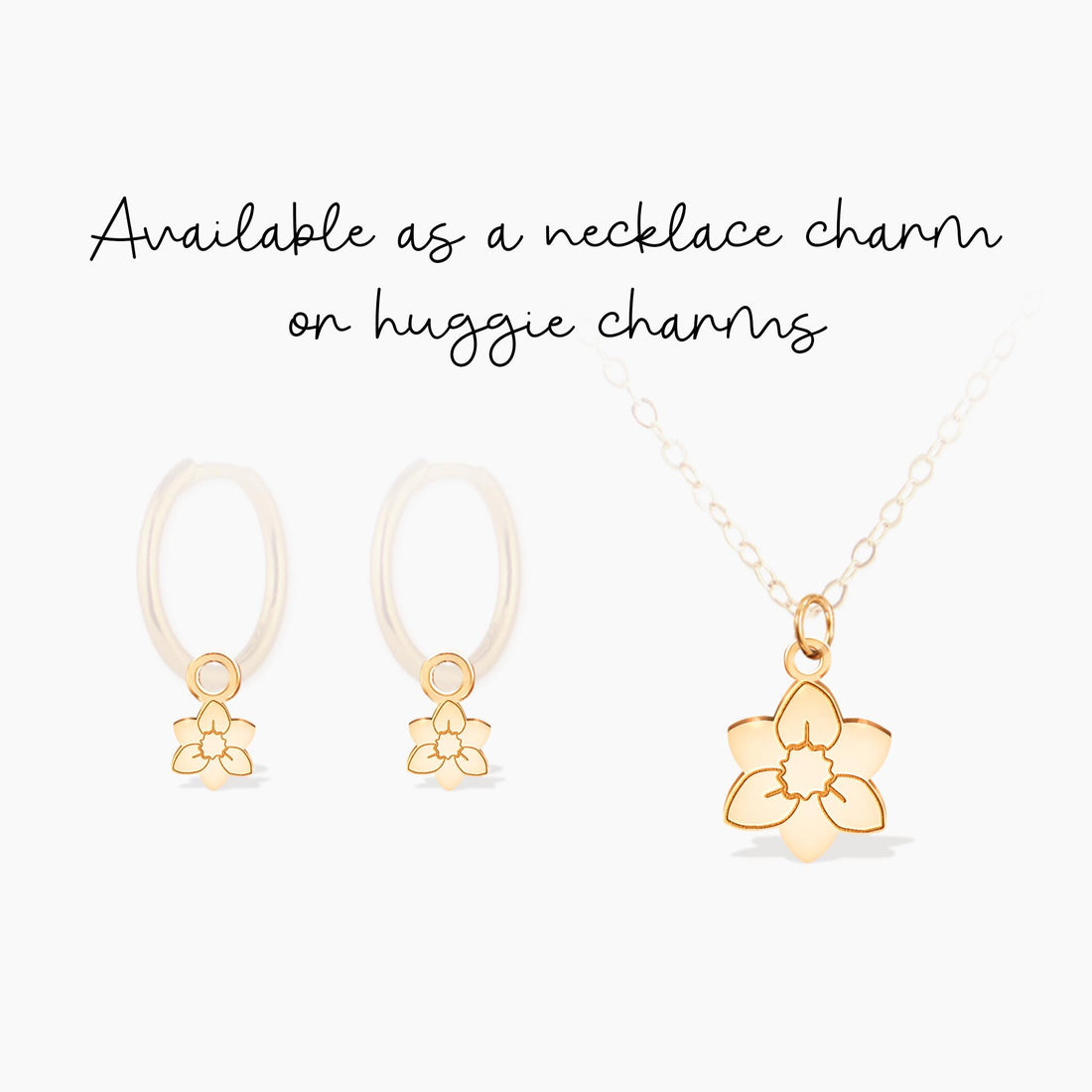 March Daffodil Charm
