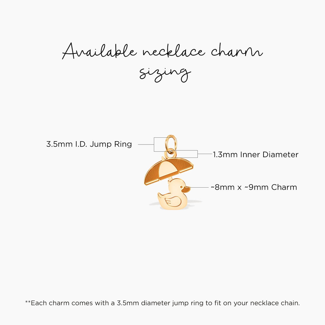 Duck Pendant Necklace