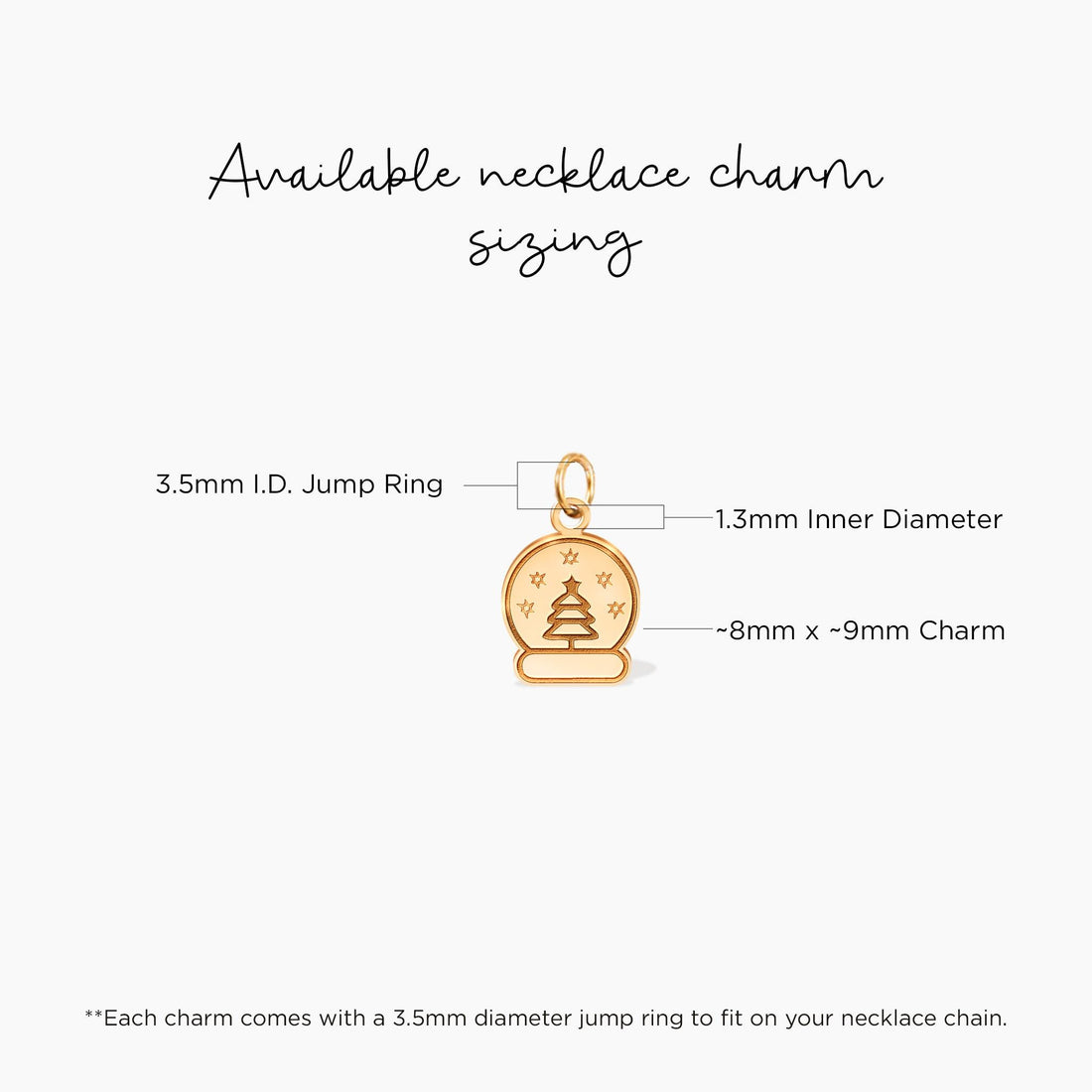 Snow Globe Pendant Necklace