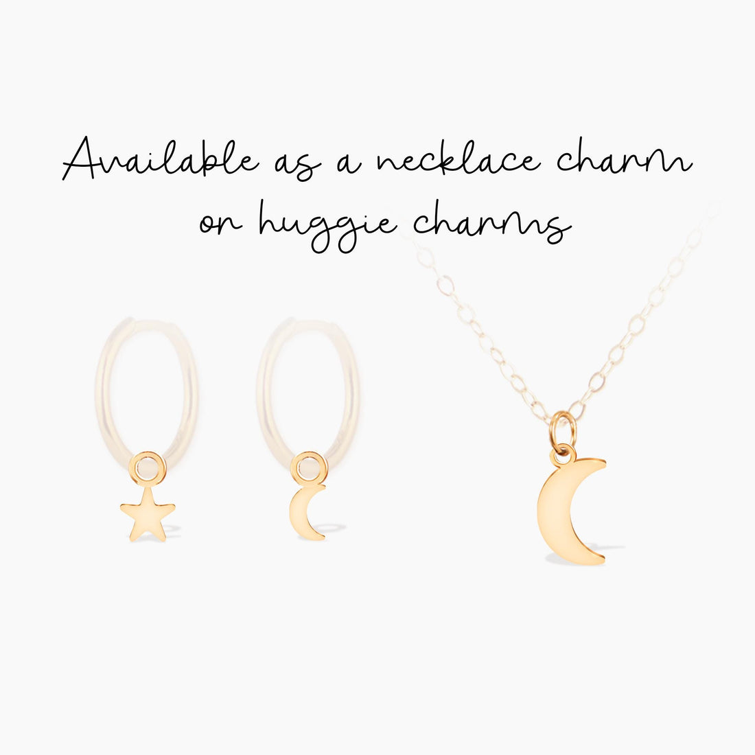 Moon Pendant Necklace