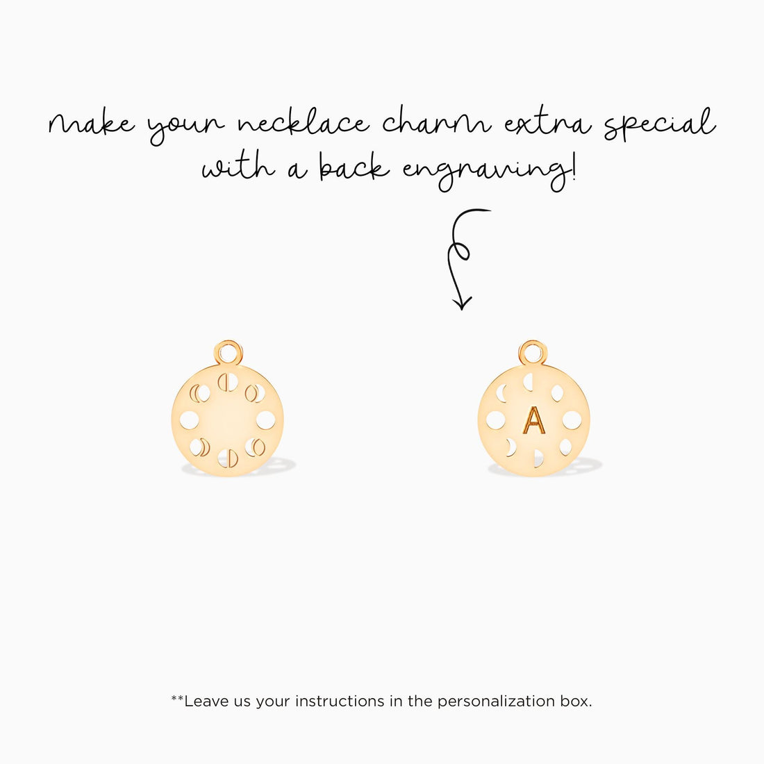 Moon Phases Pendant Necklace