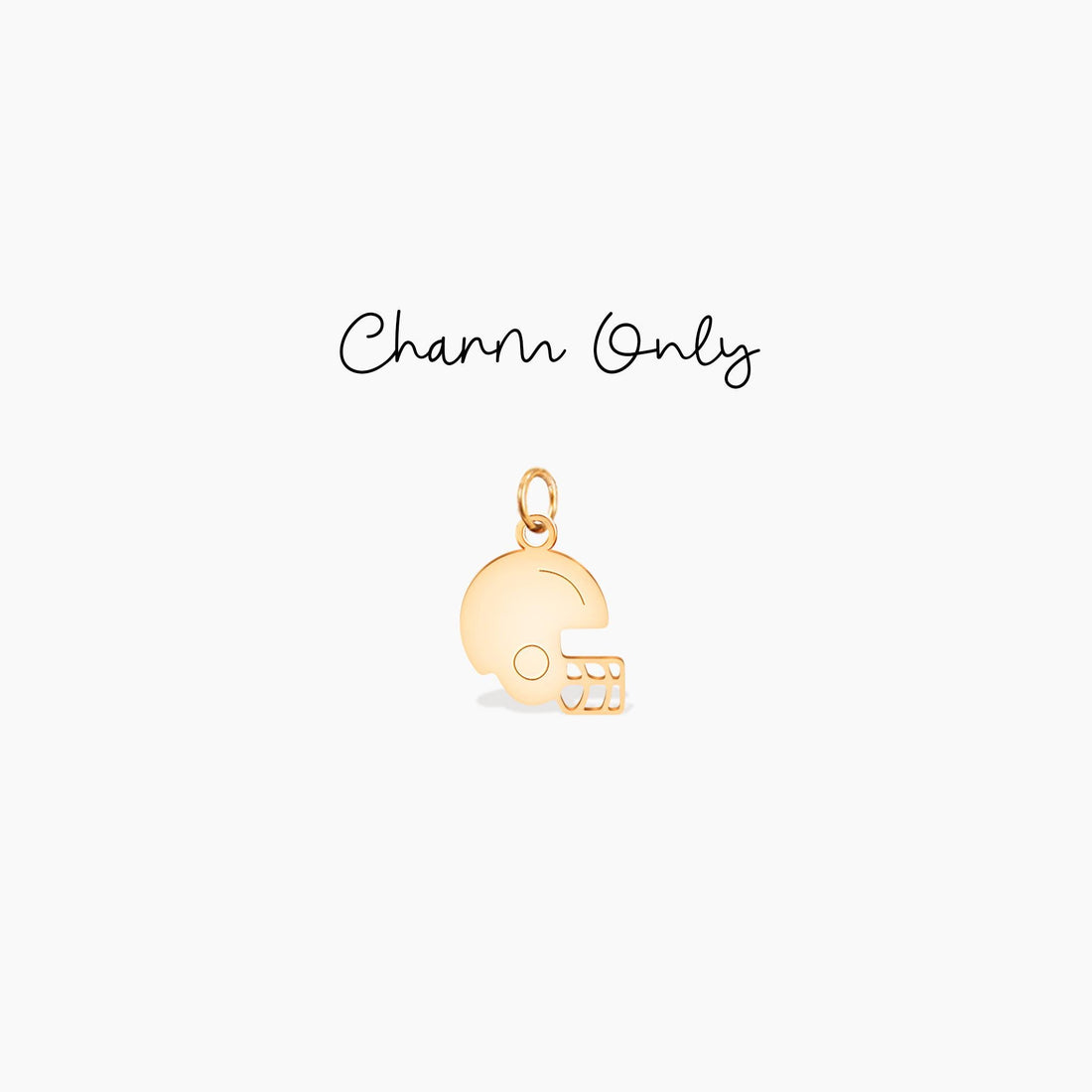 Football Helmet Pendant Necklace