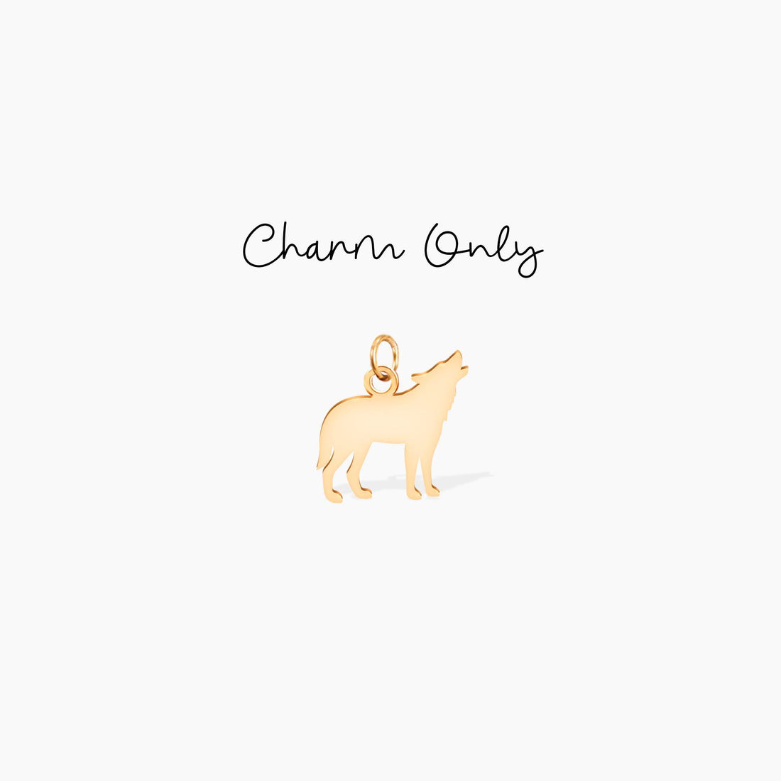 Howling Wolf Pendant Charm