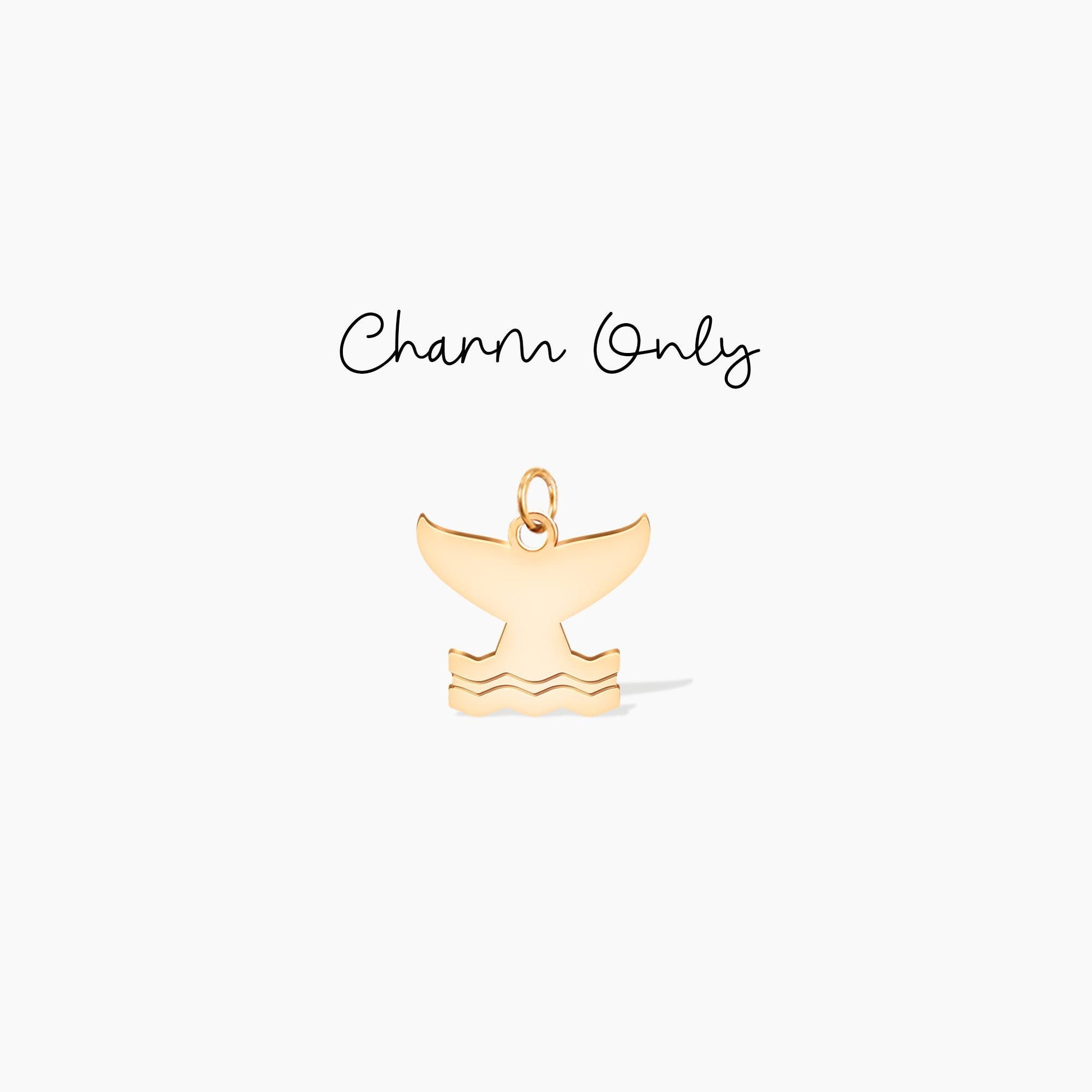 Whale Tail Pendant Necklace