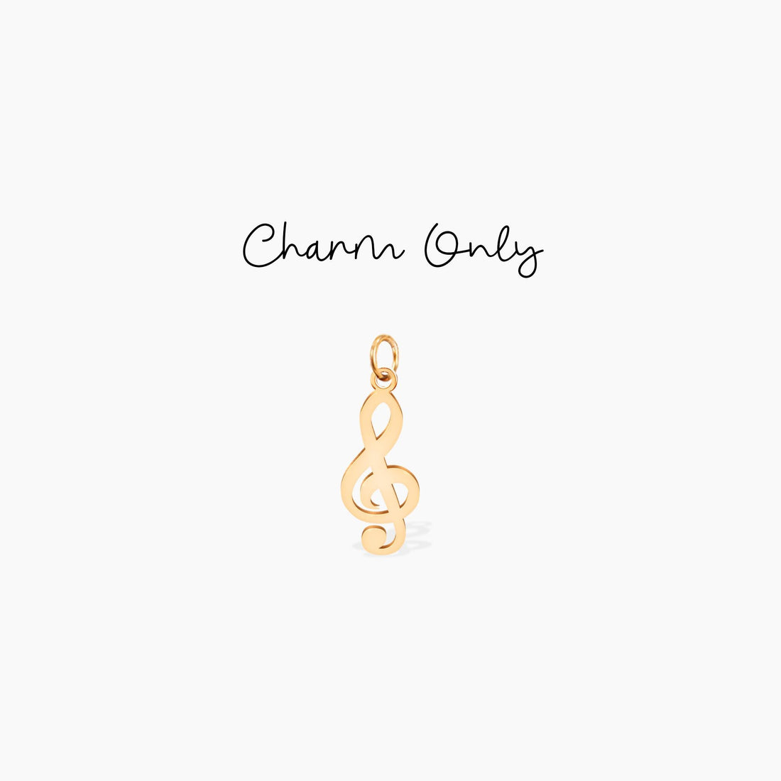 Music Treble Clef Charm