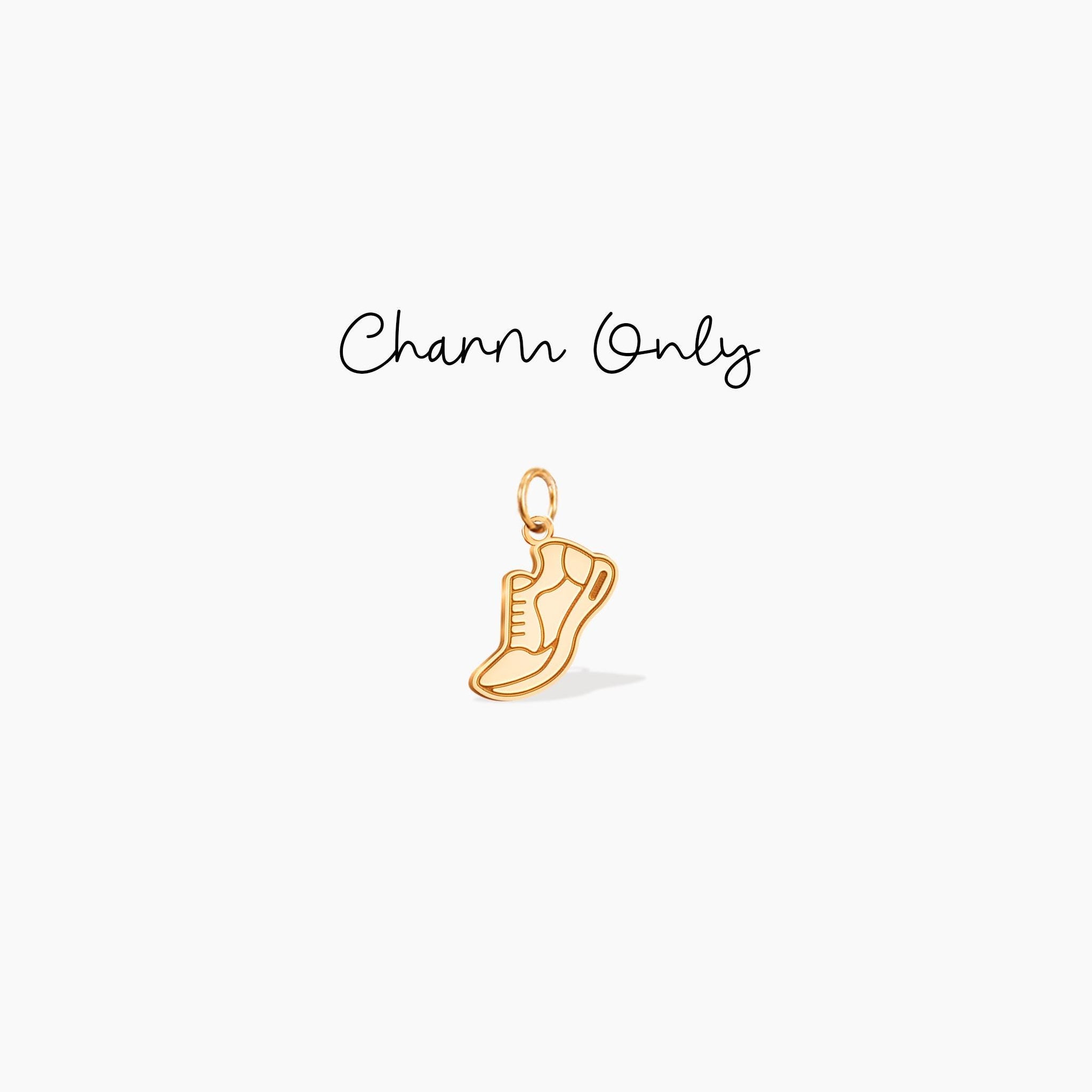 Running Shoe Pendant Necklace