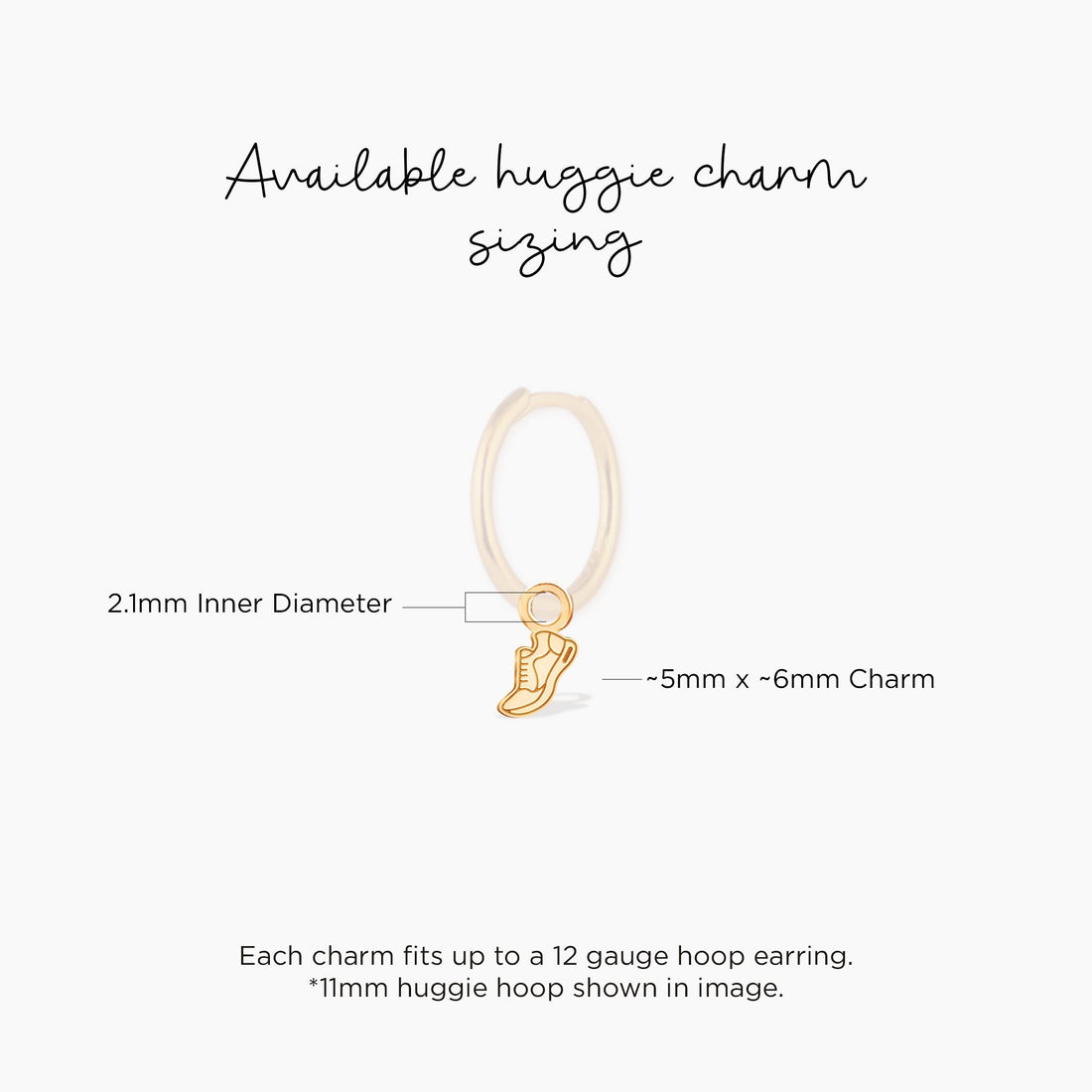 Running Shoe Charm