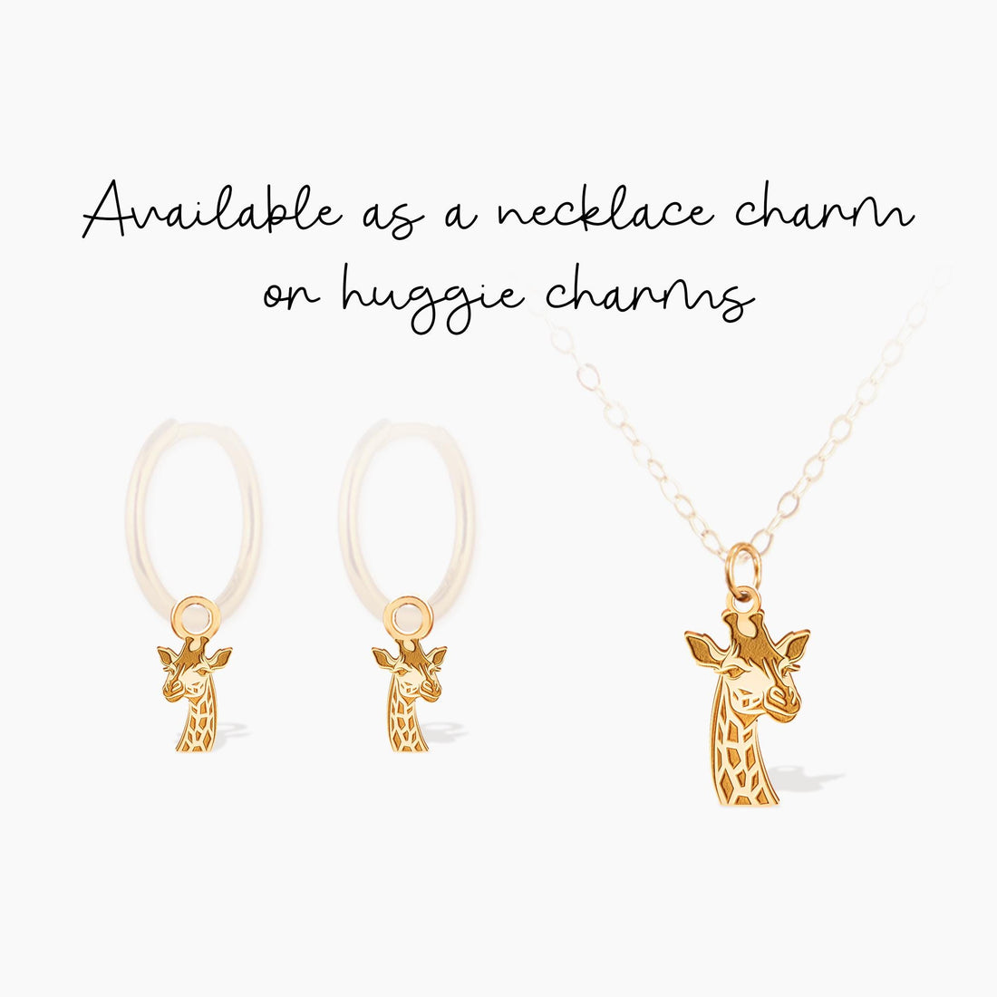 Giraffe Pendant Necklace