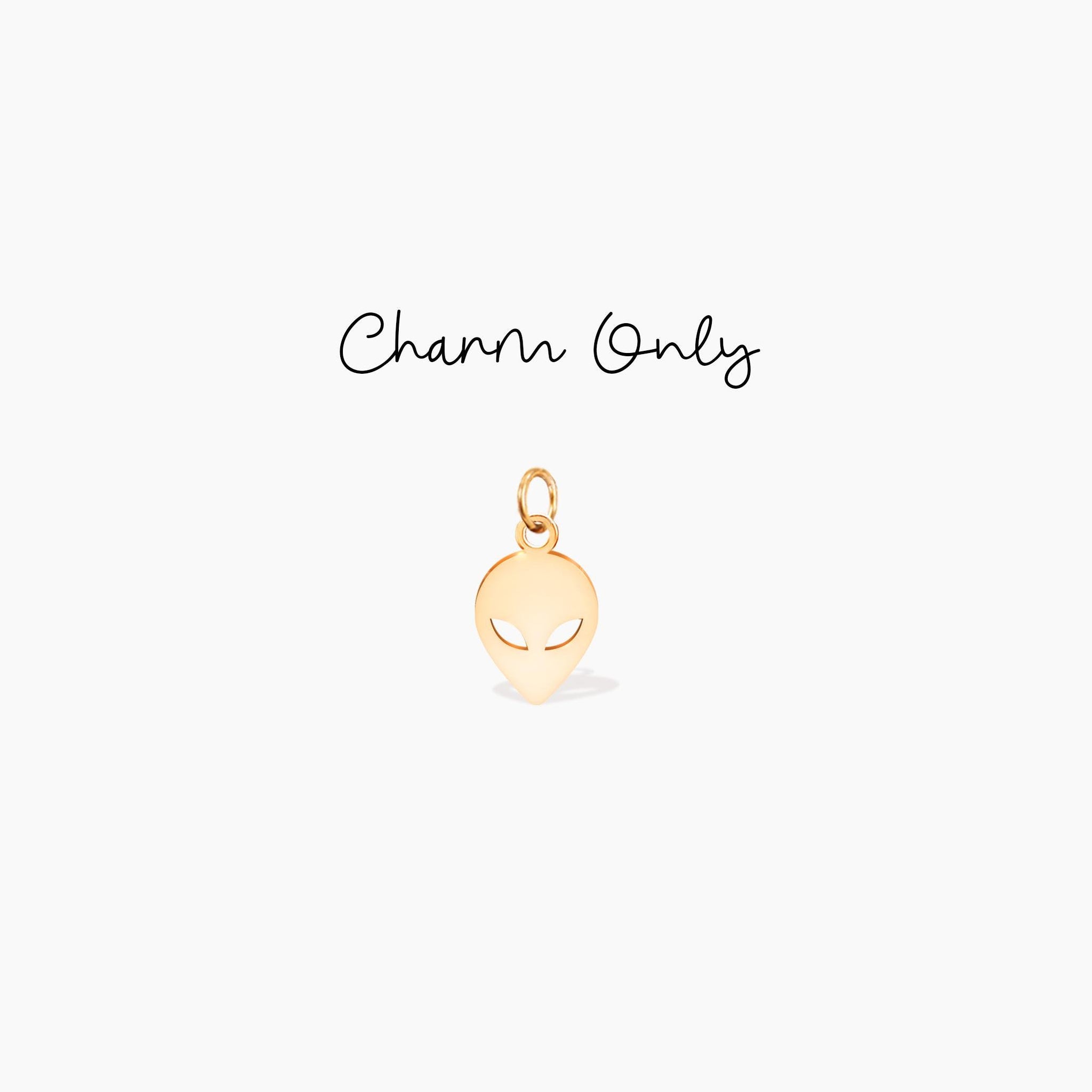 Alien Head Charm