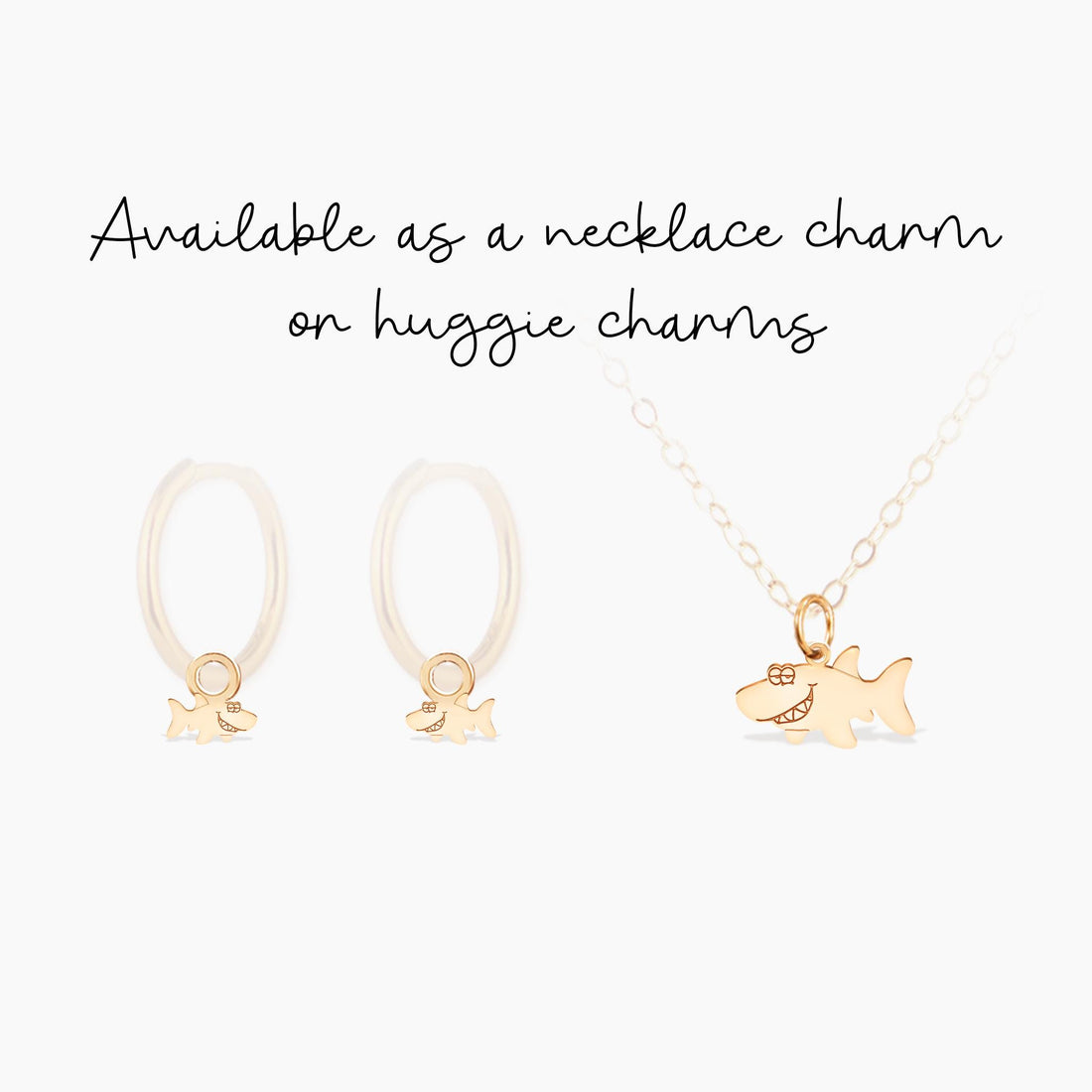 Smiling Shark Pendant Necklace