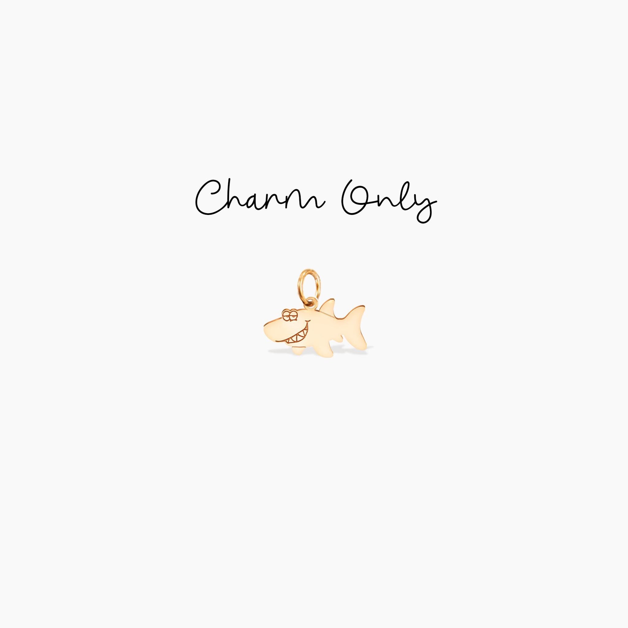 Smiling Shark Pendant Necklace