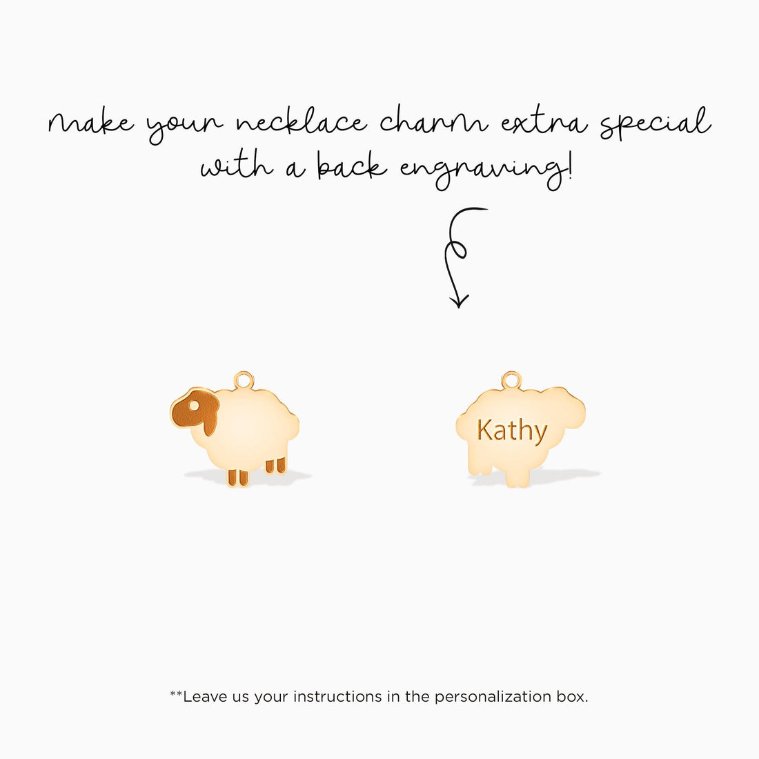 Sheep Pendant Necklace