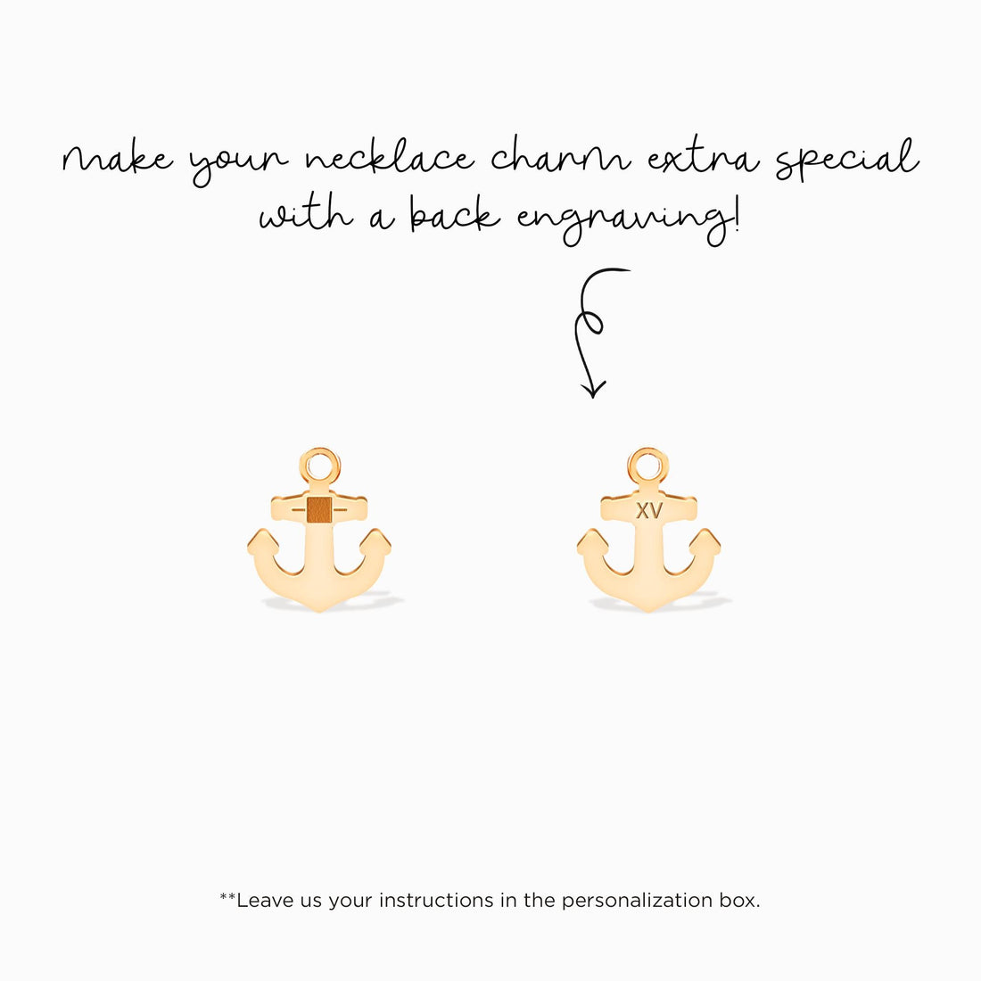 Anchor Charm Earrings