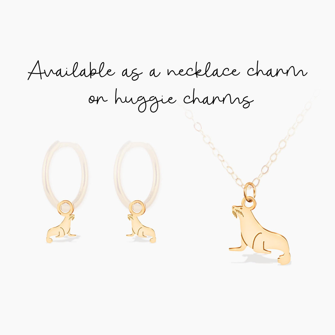 Seal Pendant Necklace