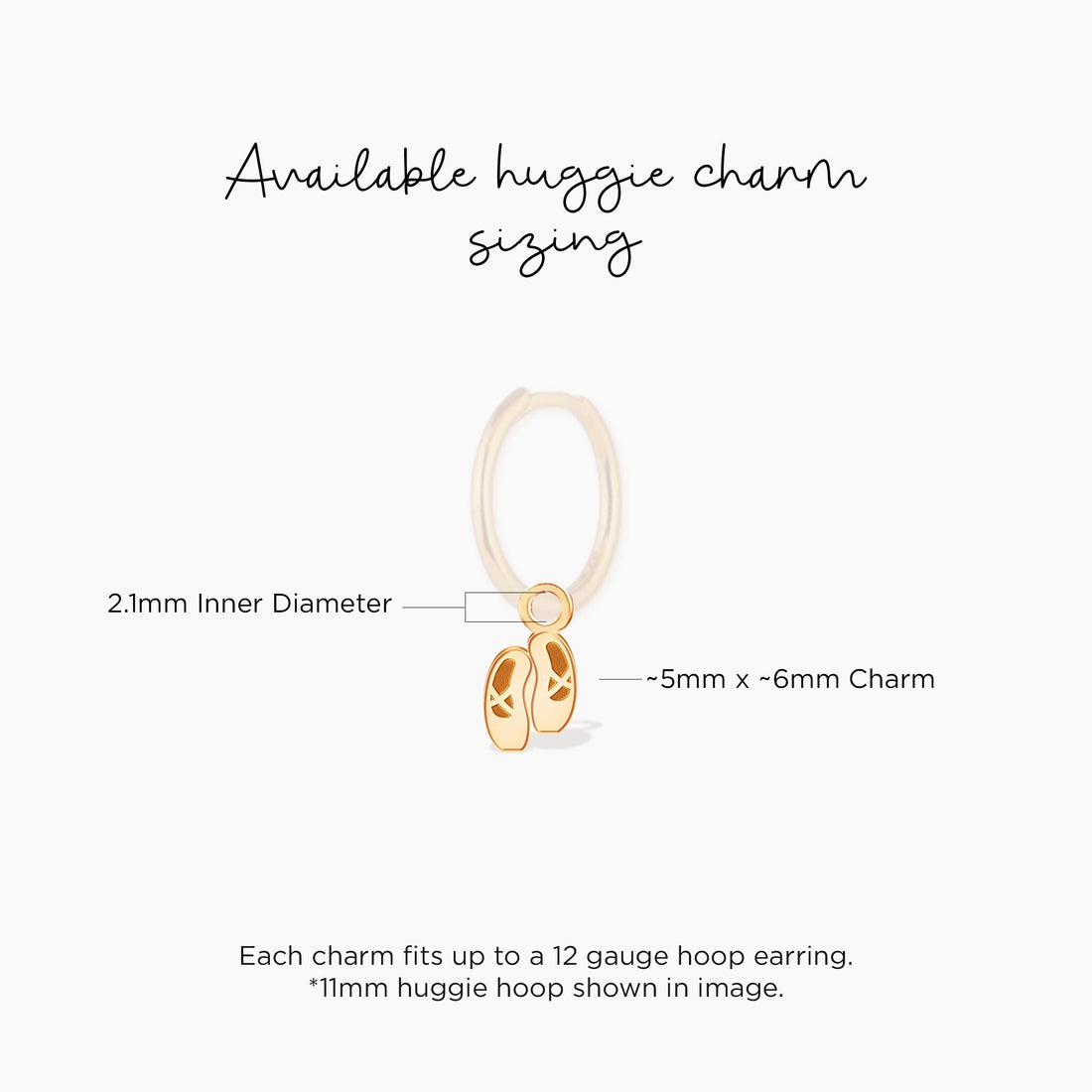 Ballet Shoes Charm