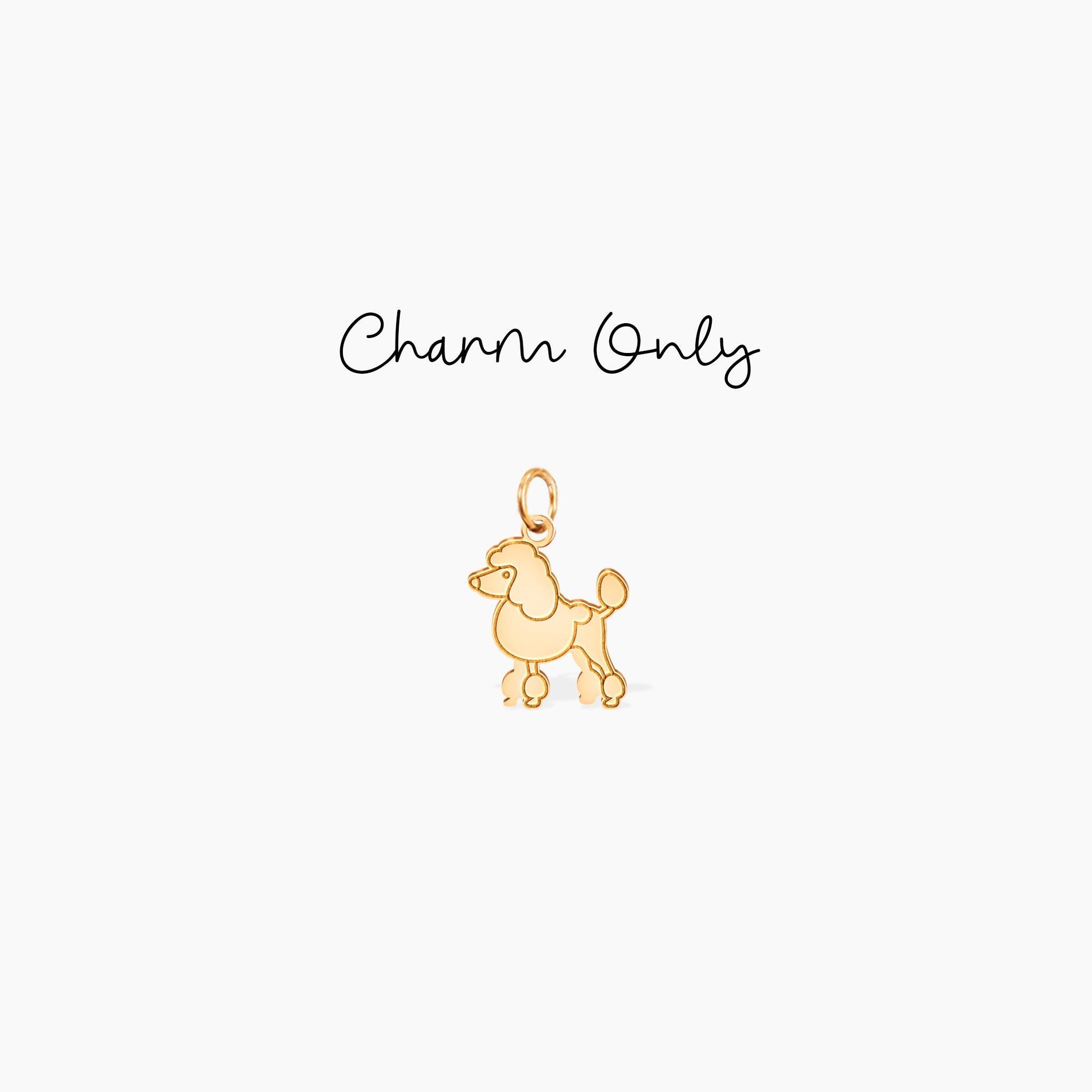 Poodle Pendant Necklace