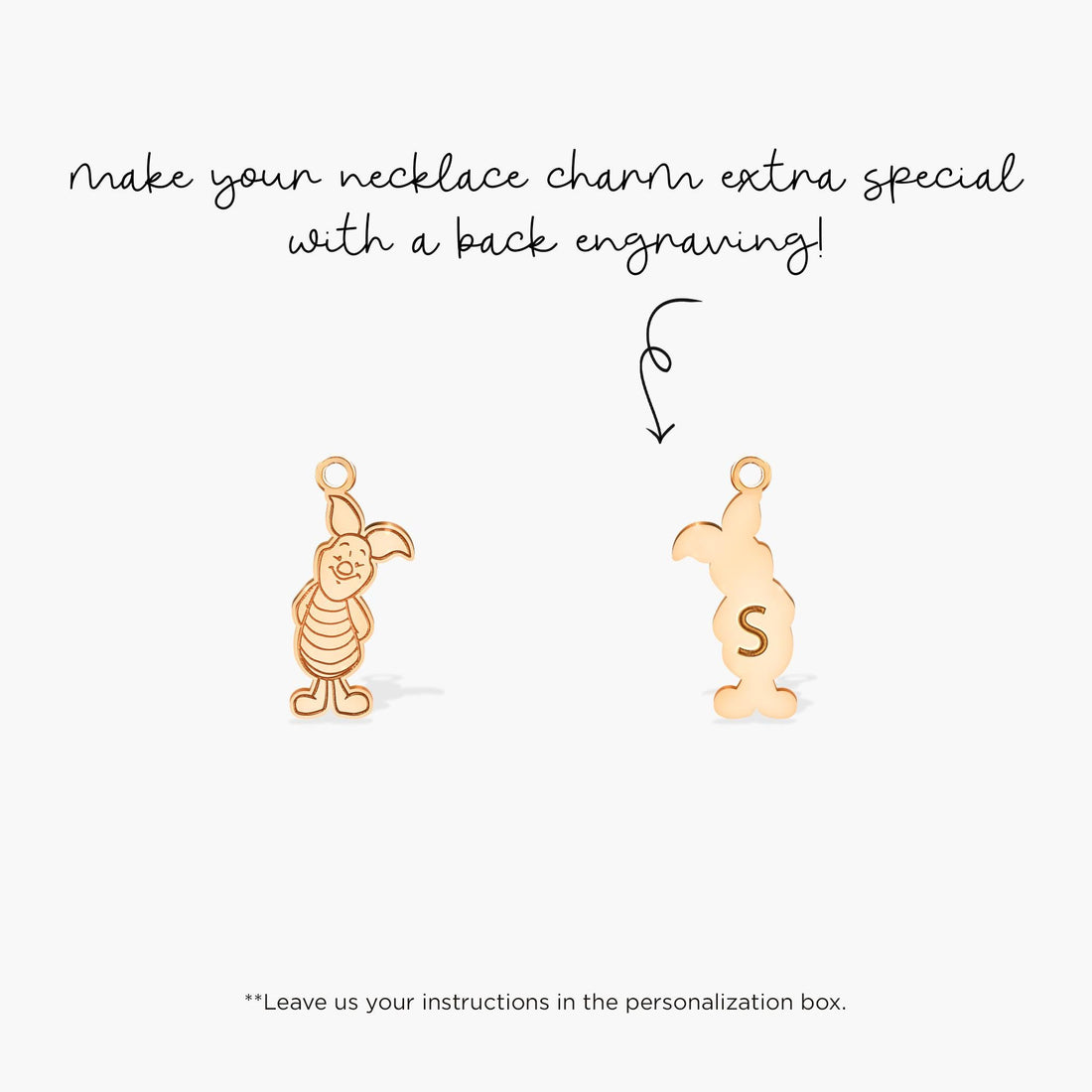 Piglet Pendant Necklace
