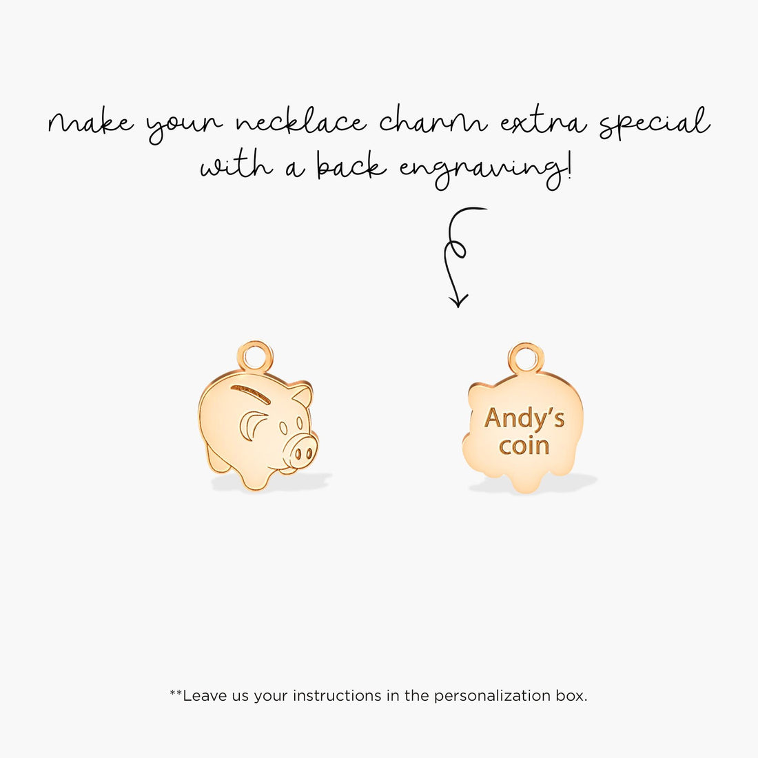 Piggy Bank Pendant Necklace