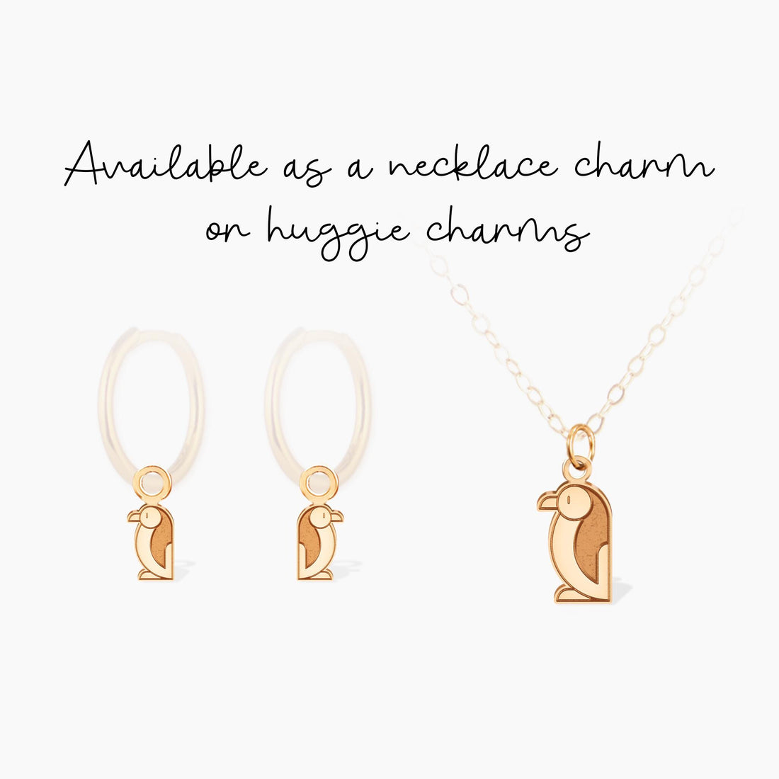 Penguin Charm Necklace