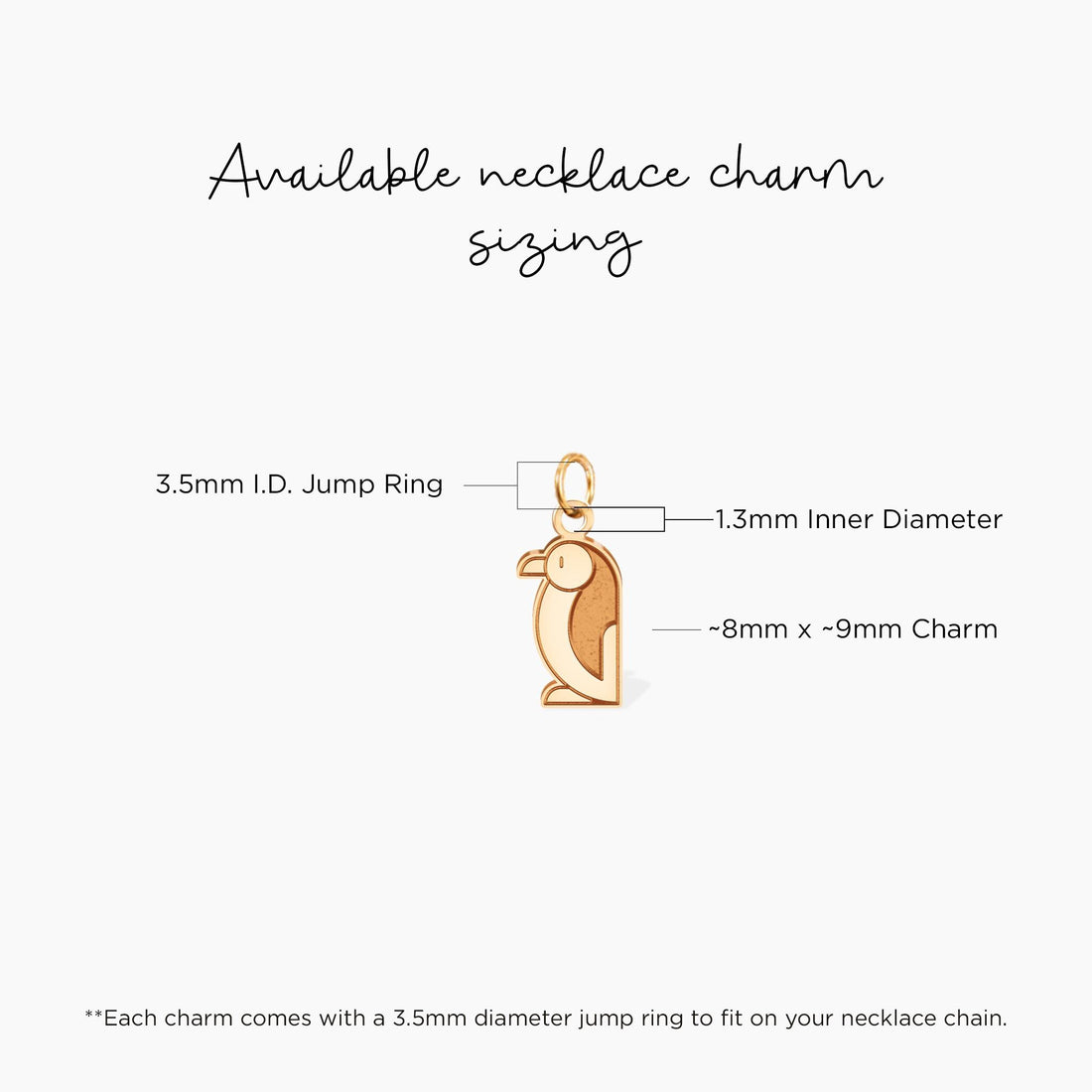 Penguin Charm Necklace