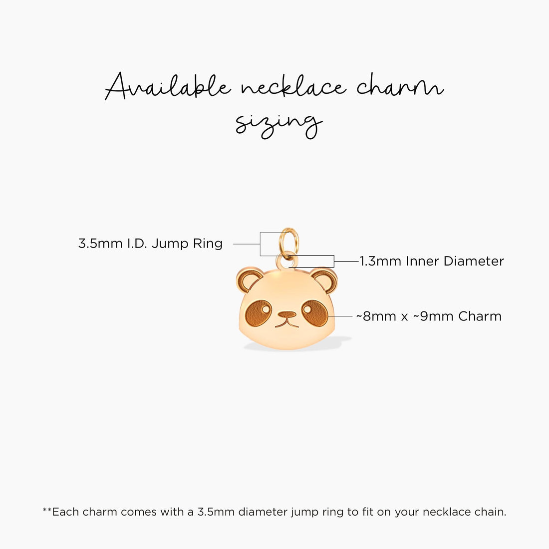 Panda Pendant Necklace