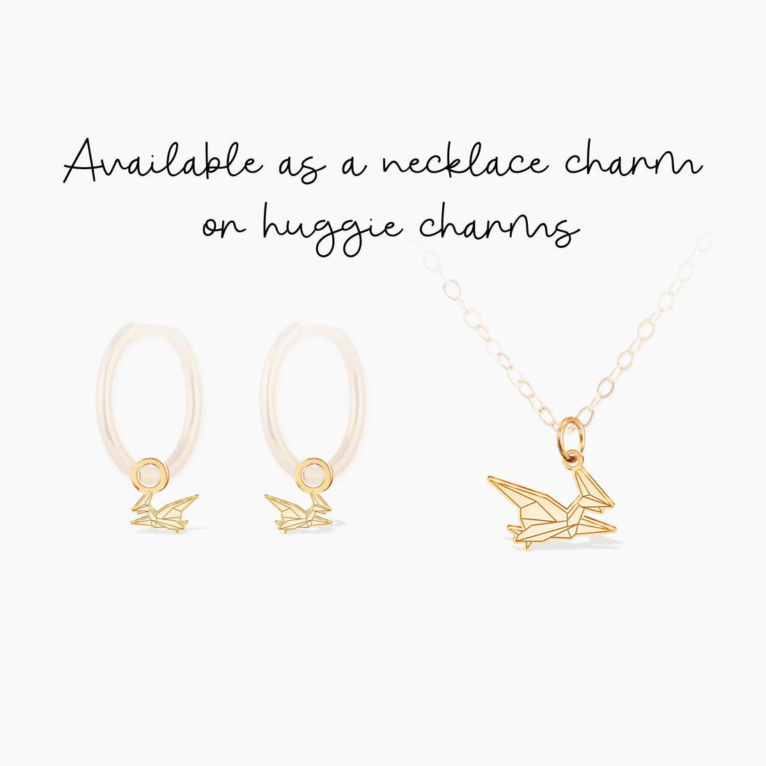 Pterodactyl Dinosaur Pendant Necklace