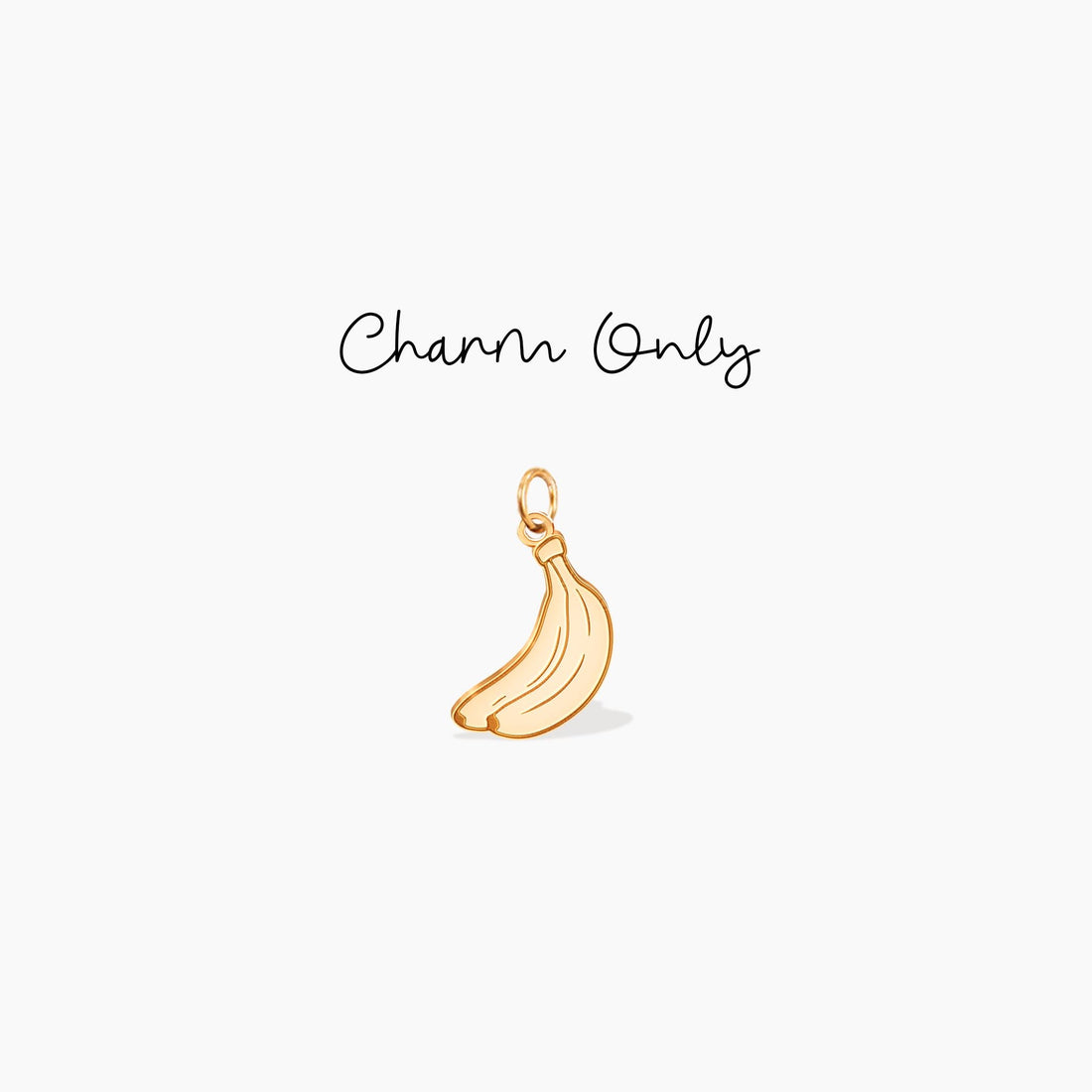Banana Charm Earrings