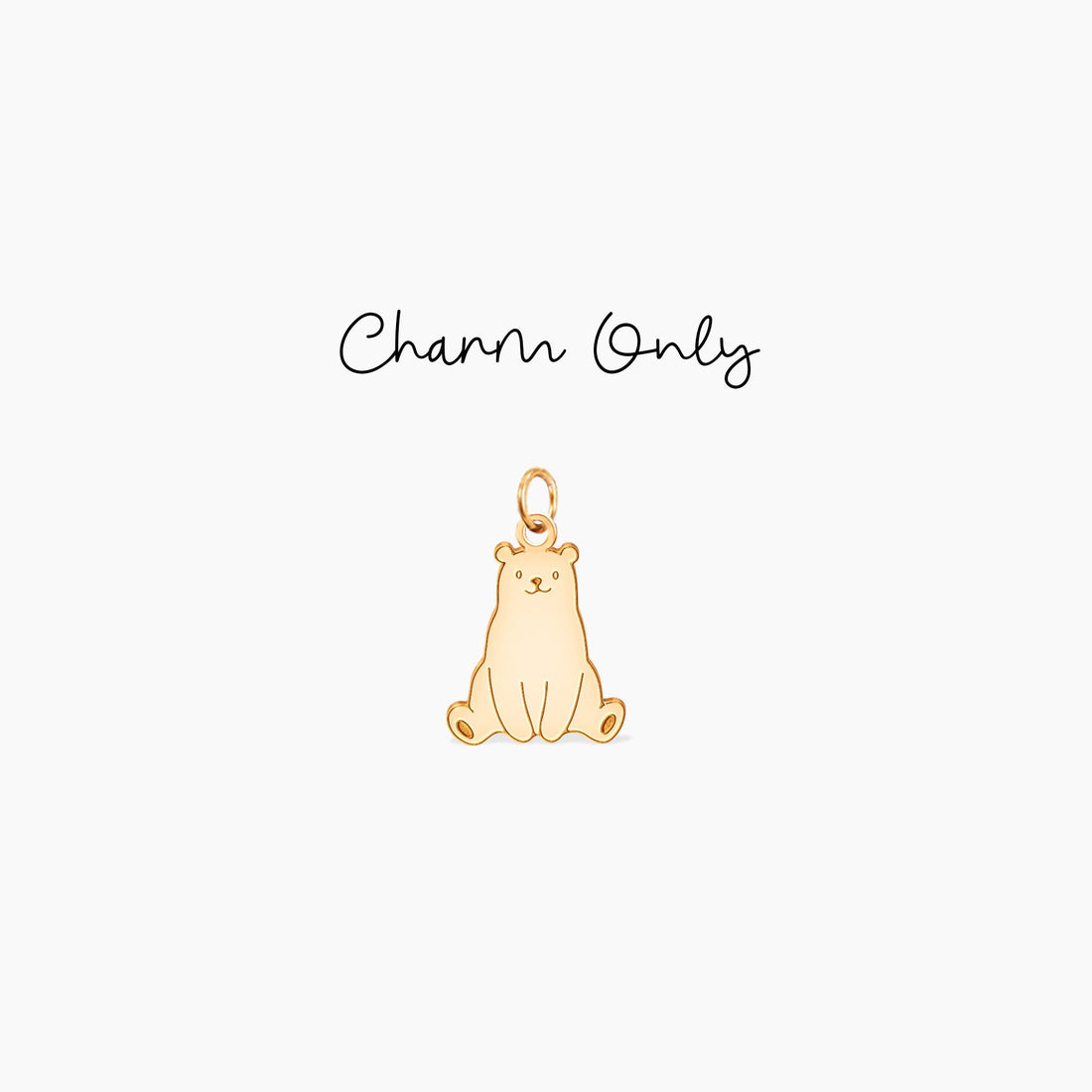 Sitting Bear Pendant Necklace