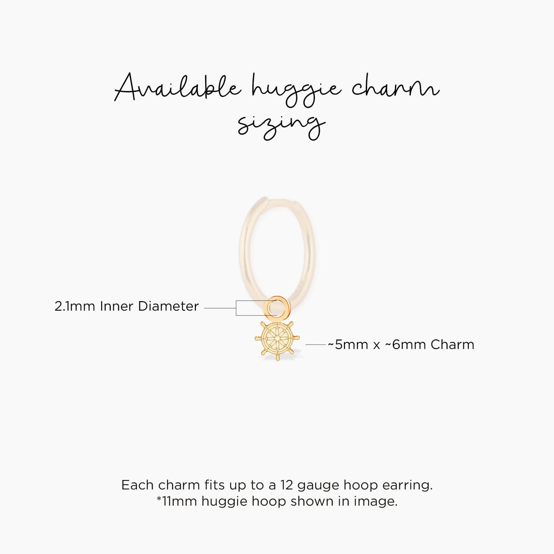 Boat Wheel Charm