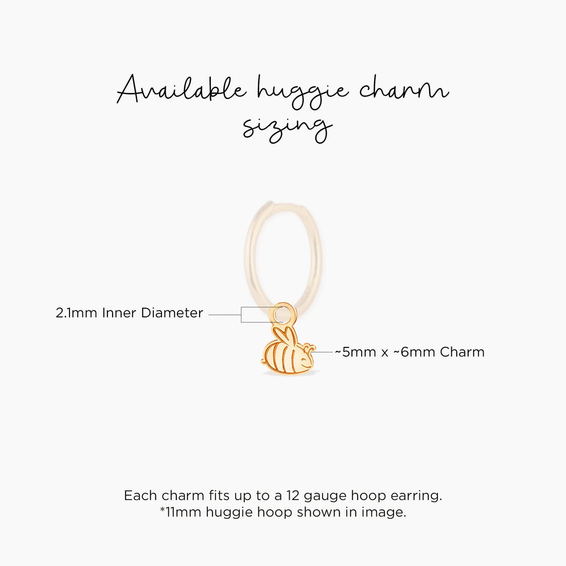 Happy Bee Charm