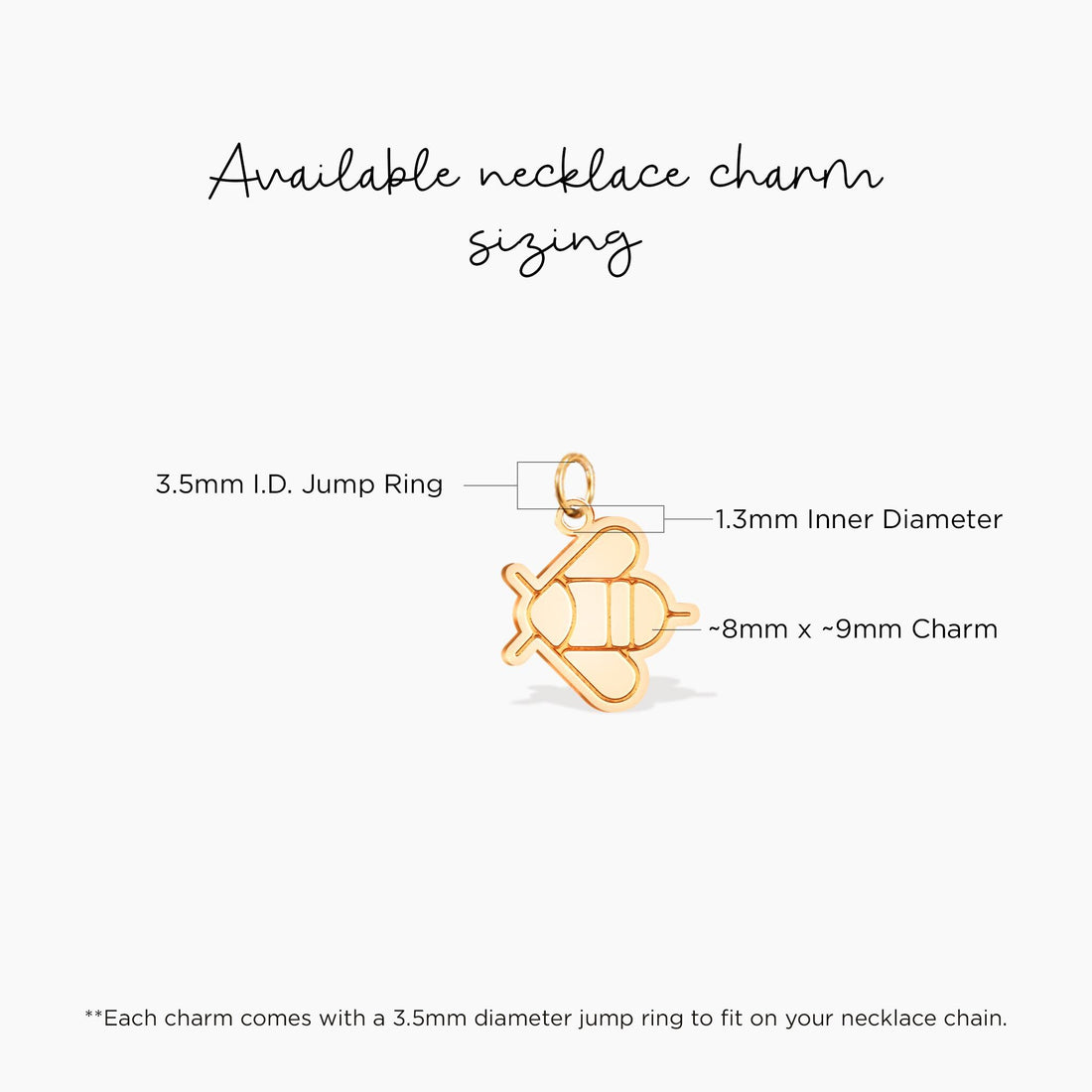Flying Bee Charm