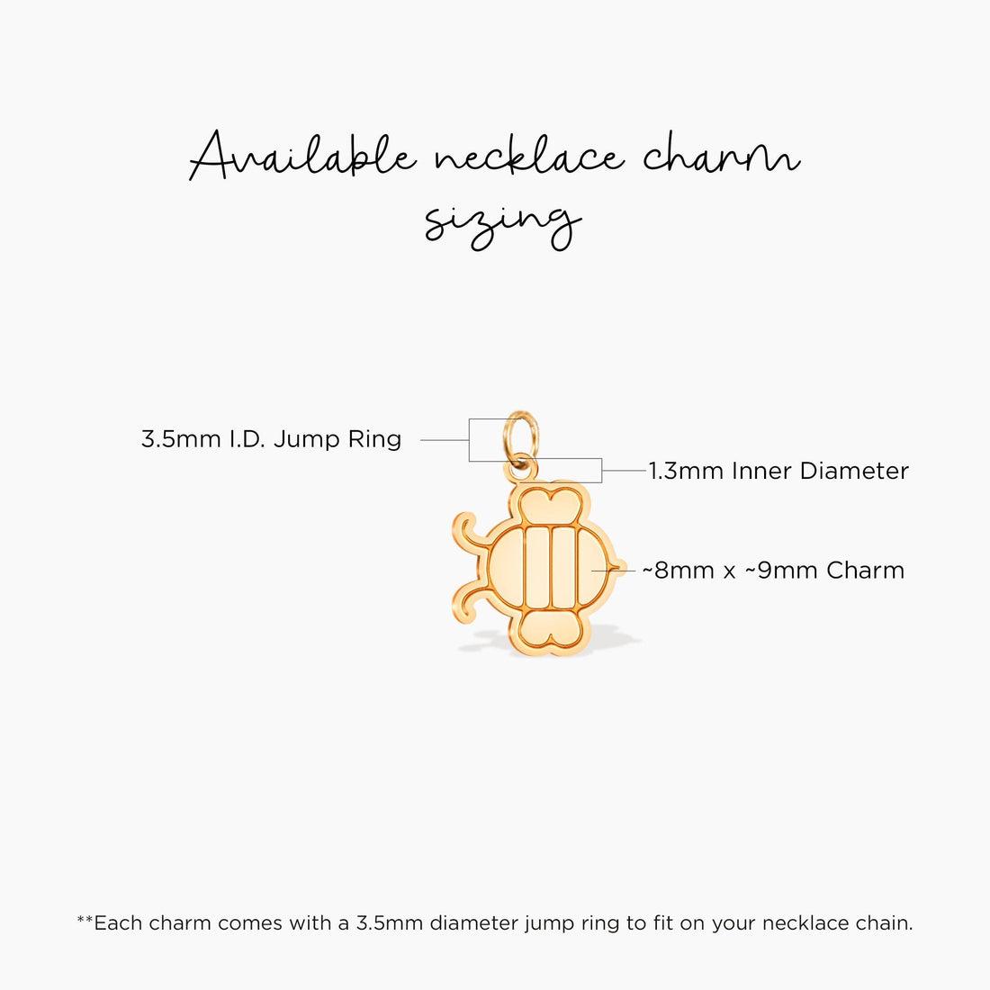 Buzzing Bee Charm