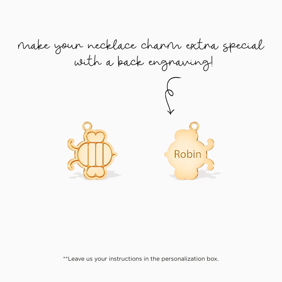 Buzzing Bee Charm