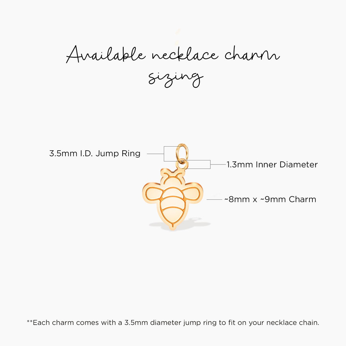 Simple Bee Charm