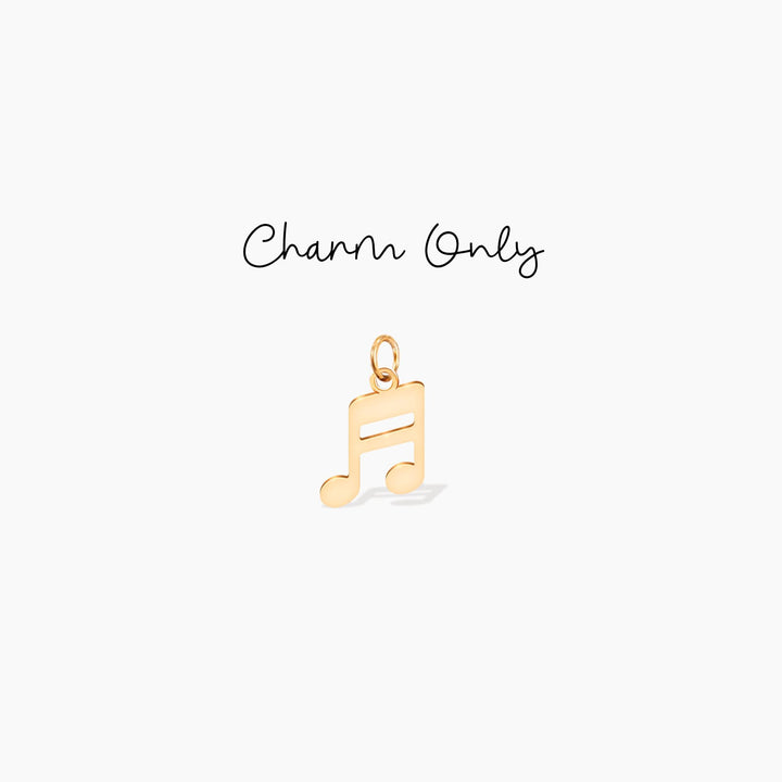 Music Note Pendant Necklace