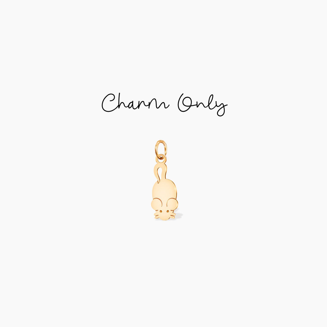 Mouse Pendant Necklace