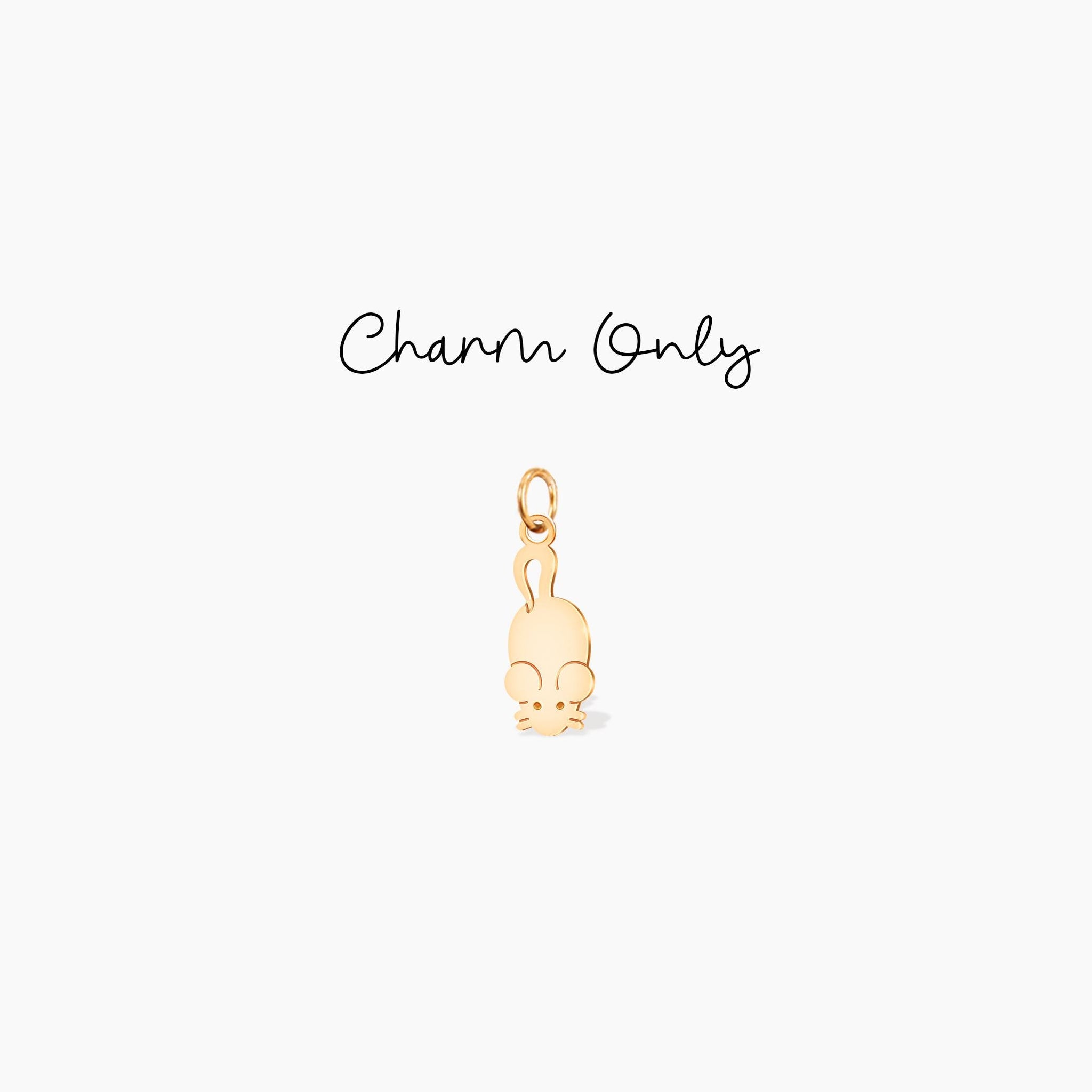 Mouse Pendant Necklace