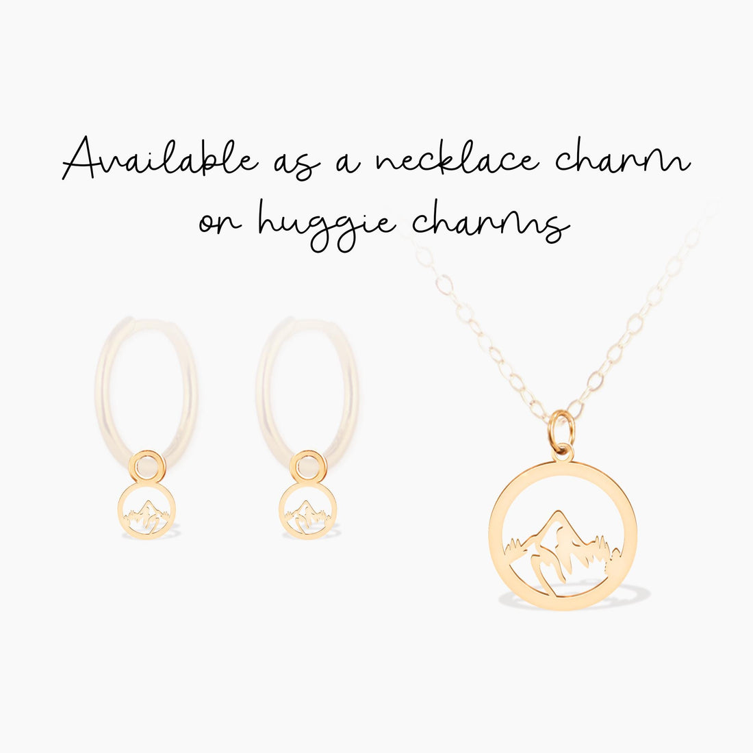 Mountain Pendant Necklace