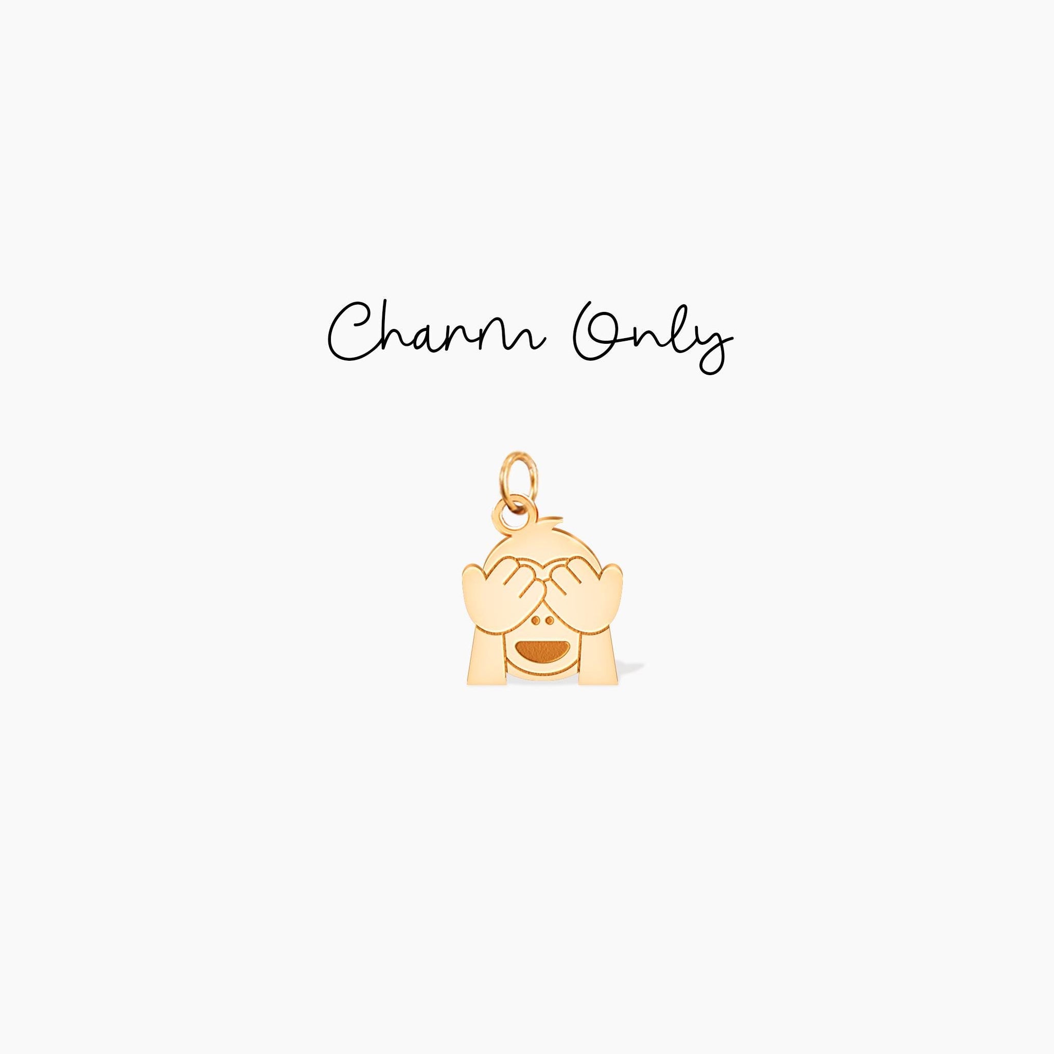 See No Evil Monkey Pendant Necklace