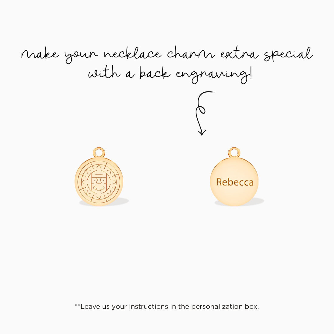 Aztec Motif Disc Charm