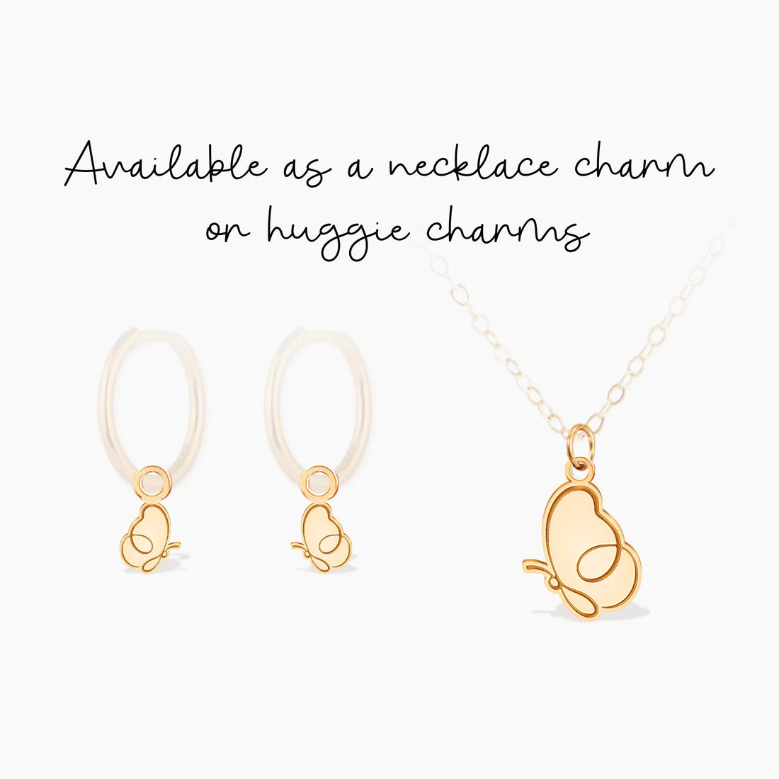 Butterfly Pendant Charm