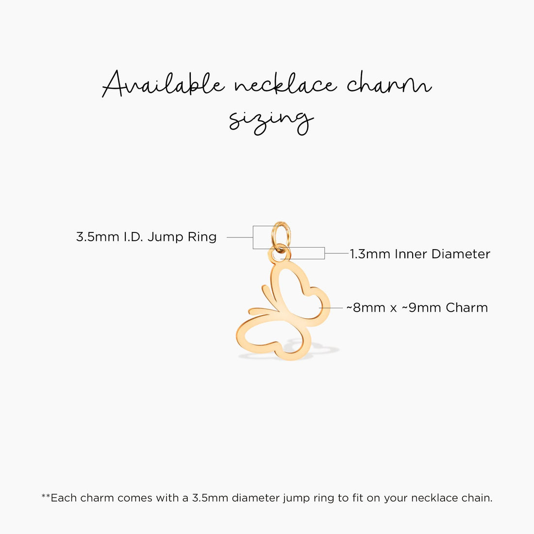 Butterfly Cutout Charm