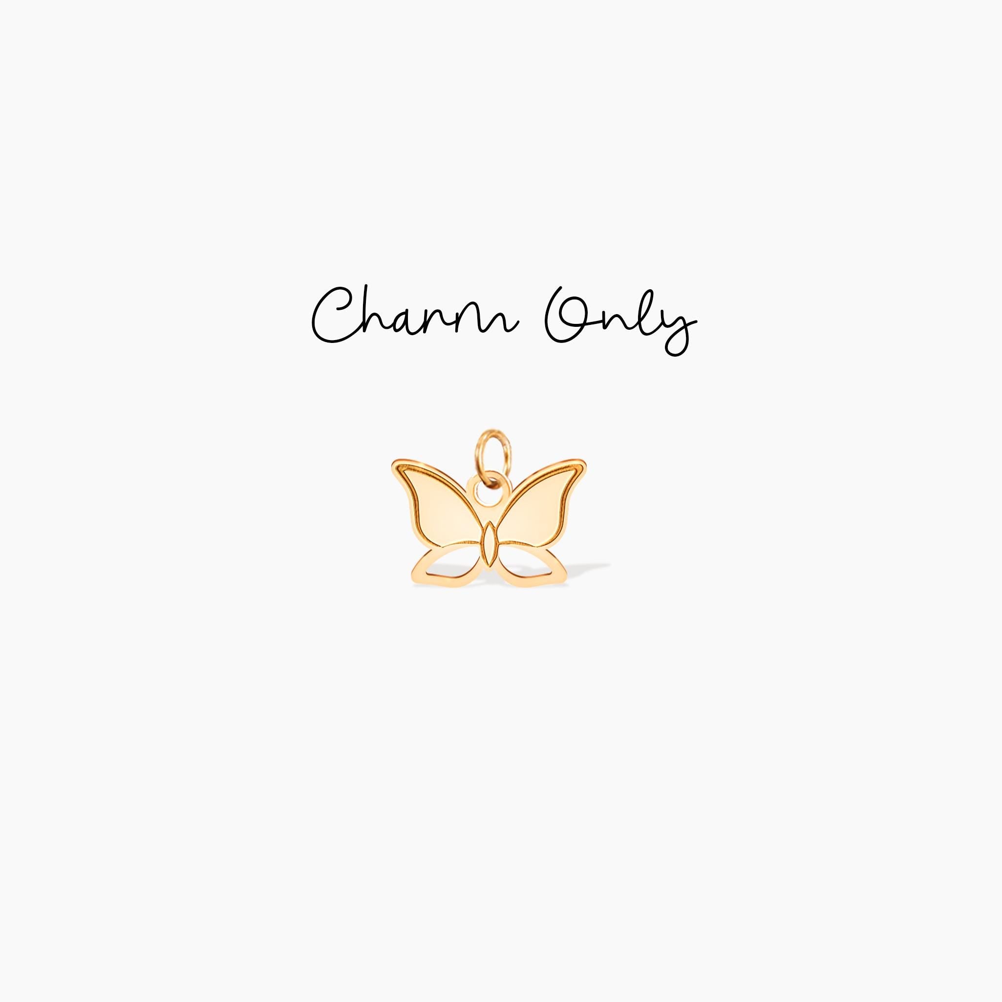 Cutout Butterfly Charm