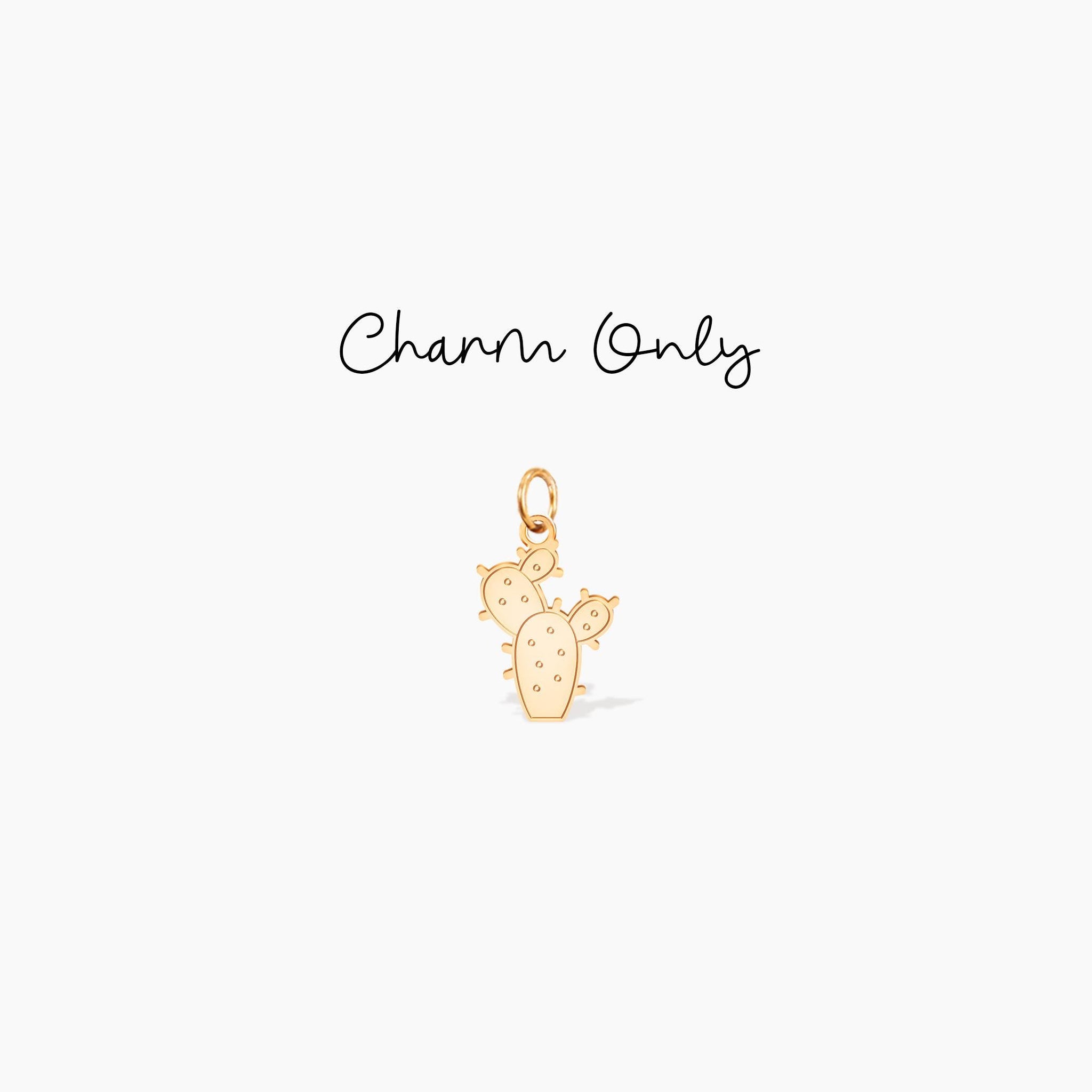 Cactus Pendant Necklace