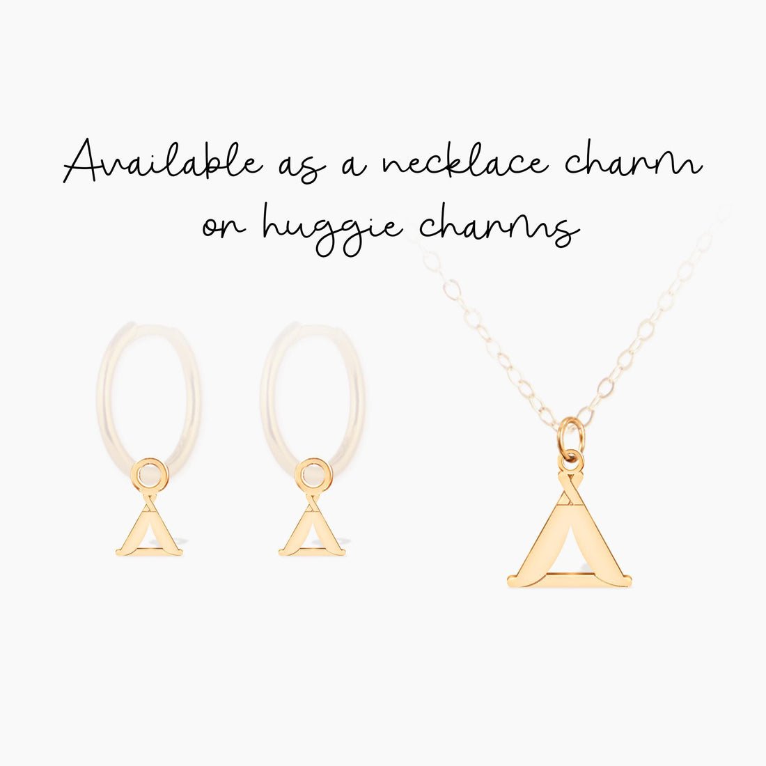 Tent Pendant Necklace